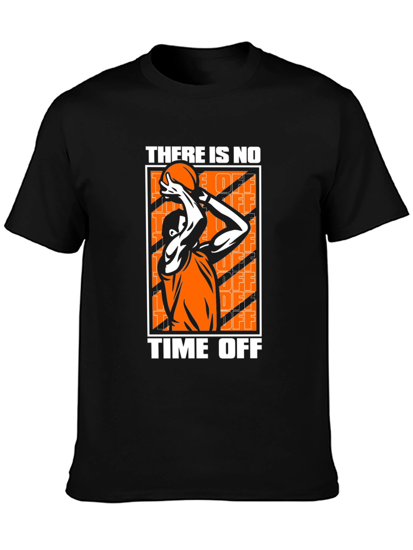 Basketball Time Off Graphic T-Shirt