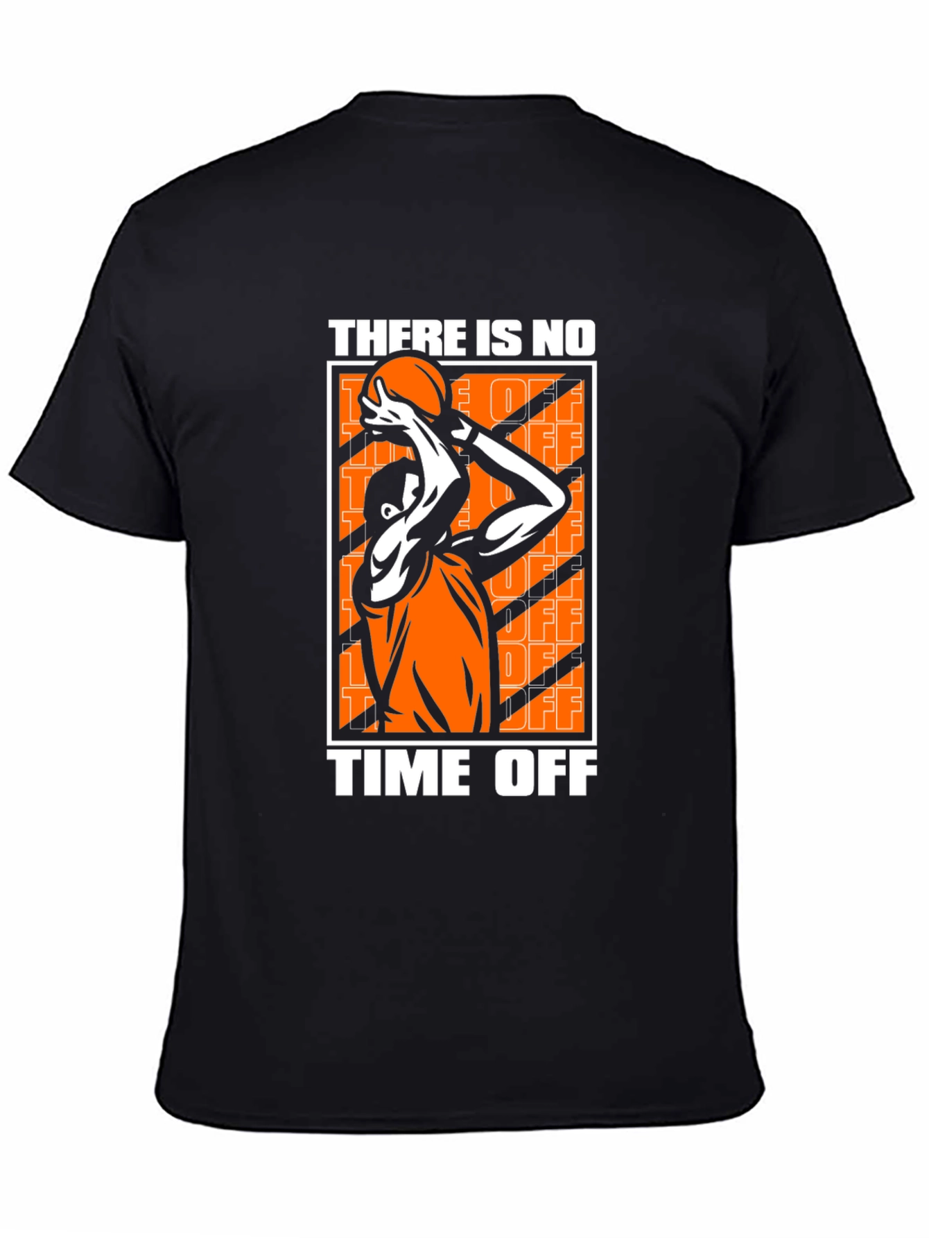 Basketball Time Off Graphic T-Shirt