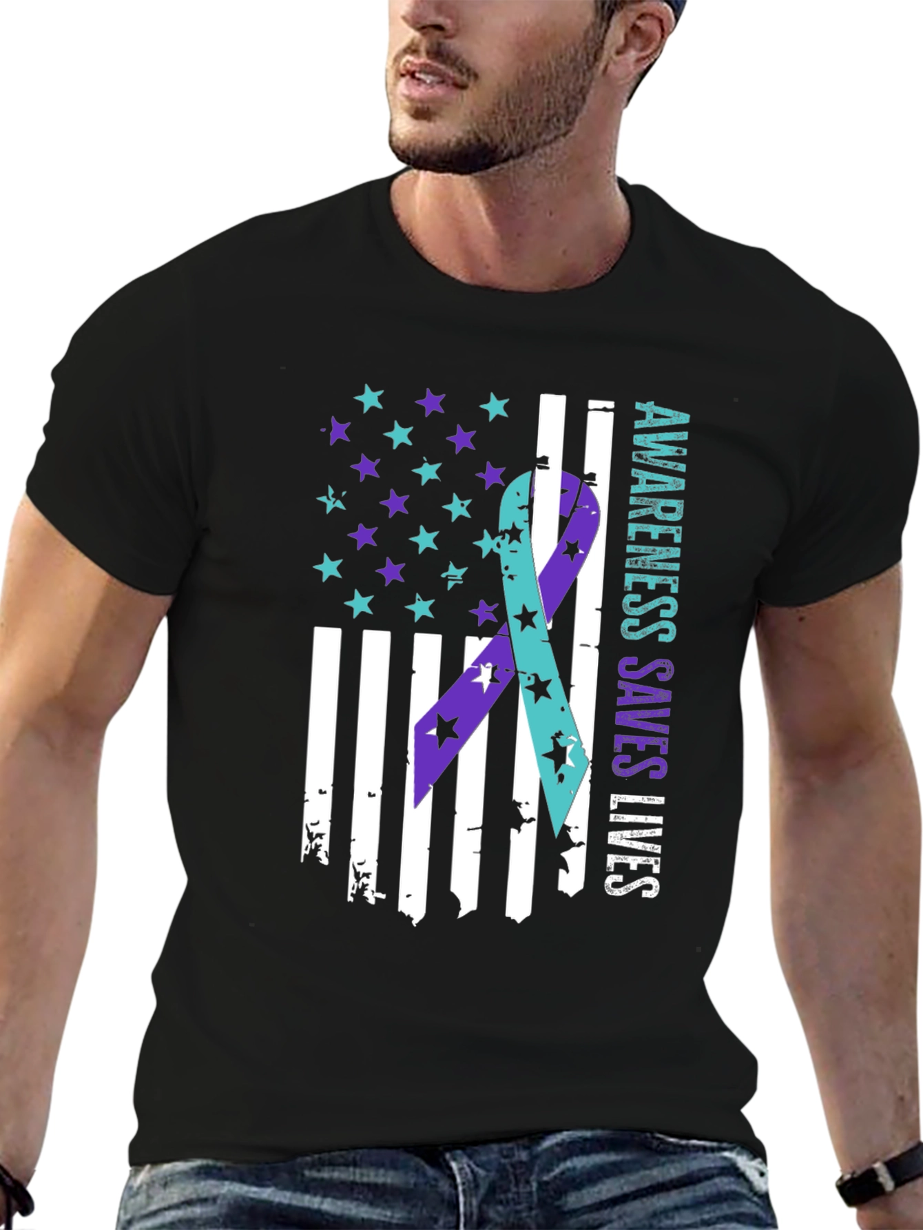 Awareness Saves Lives Suicide Prevention T-Shirt