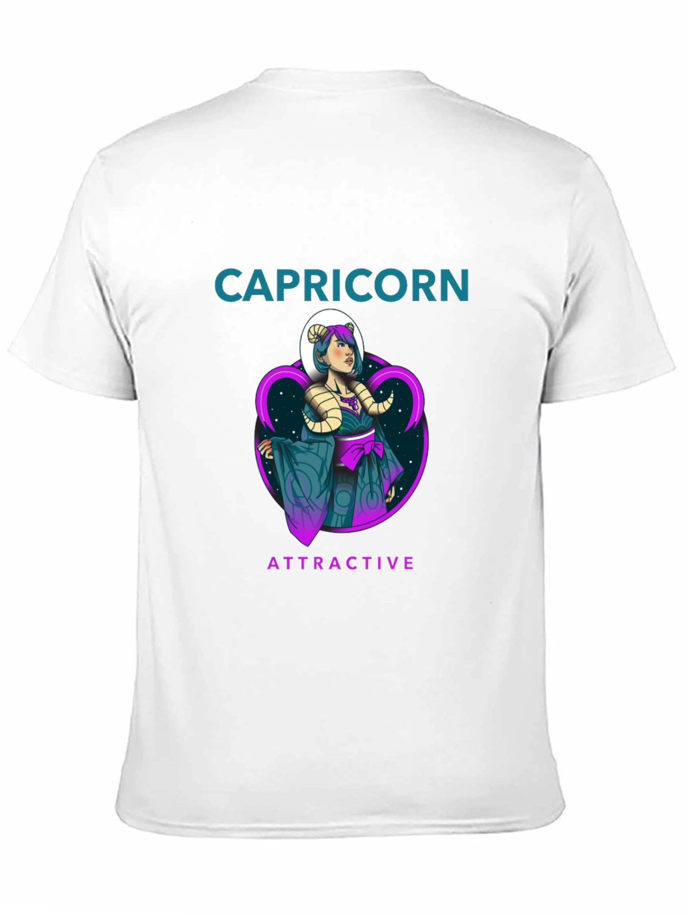 Capricorn Attractive Zodiac Graphic T-Shirt
