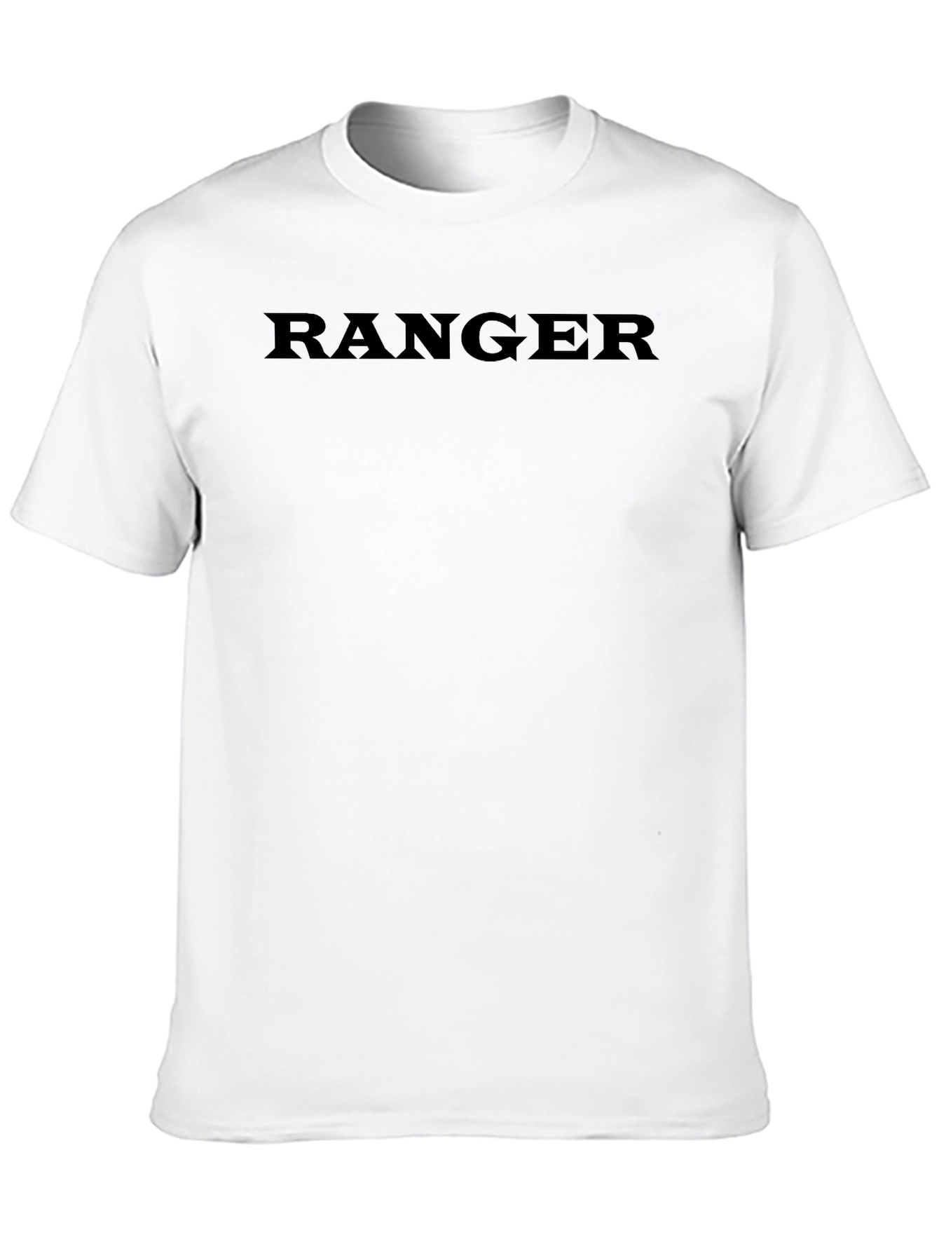 Ranger Black T-Shirt | Classic Cotton Tee