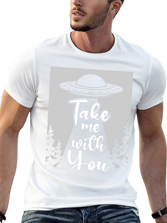 UFO Take Me With You Graphic Tee