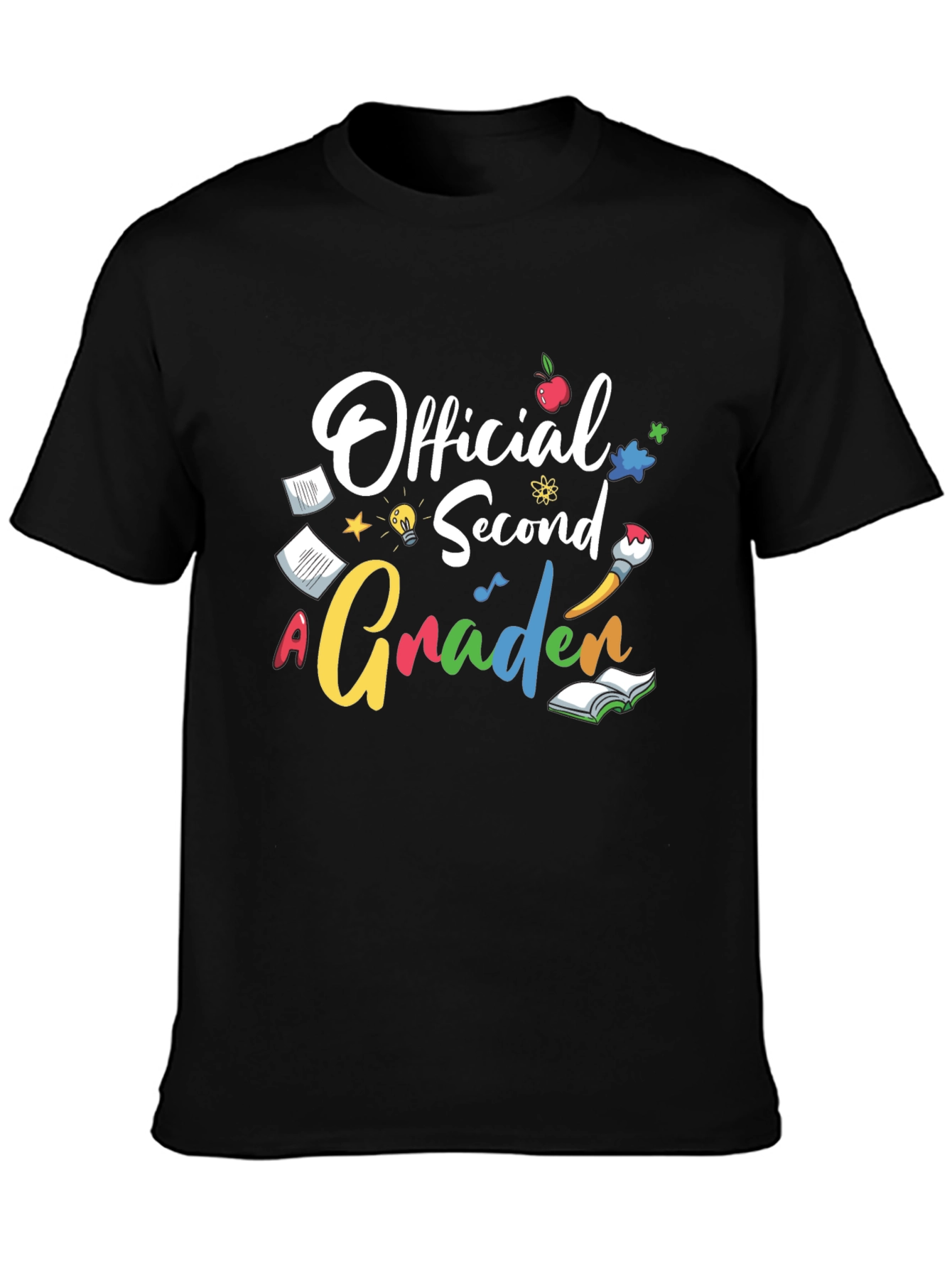 Official Second Grader T-Shirt - Back to School Apparel
