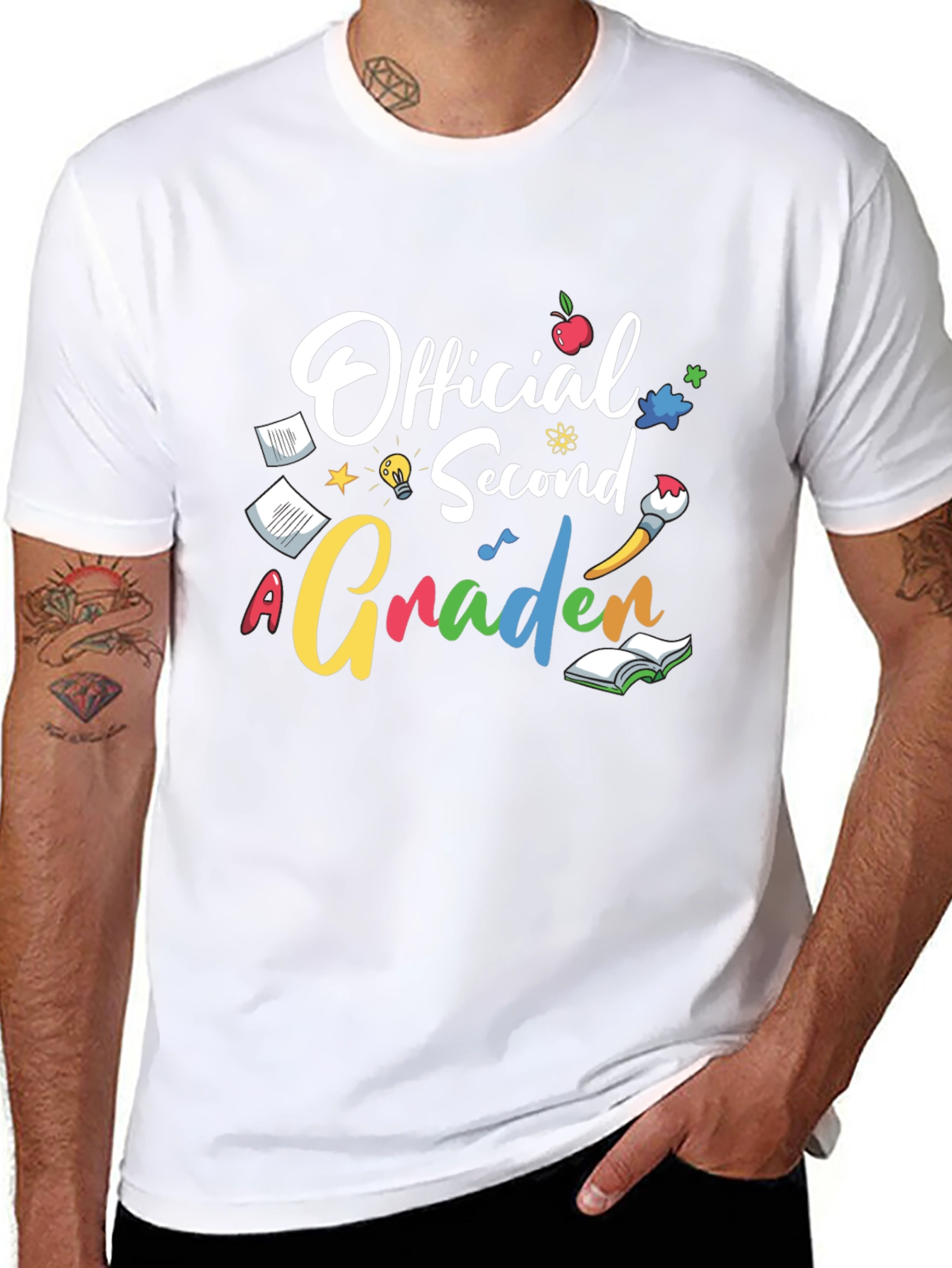 Official Second Grader T-Shirt - Back to School Apparel