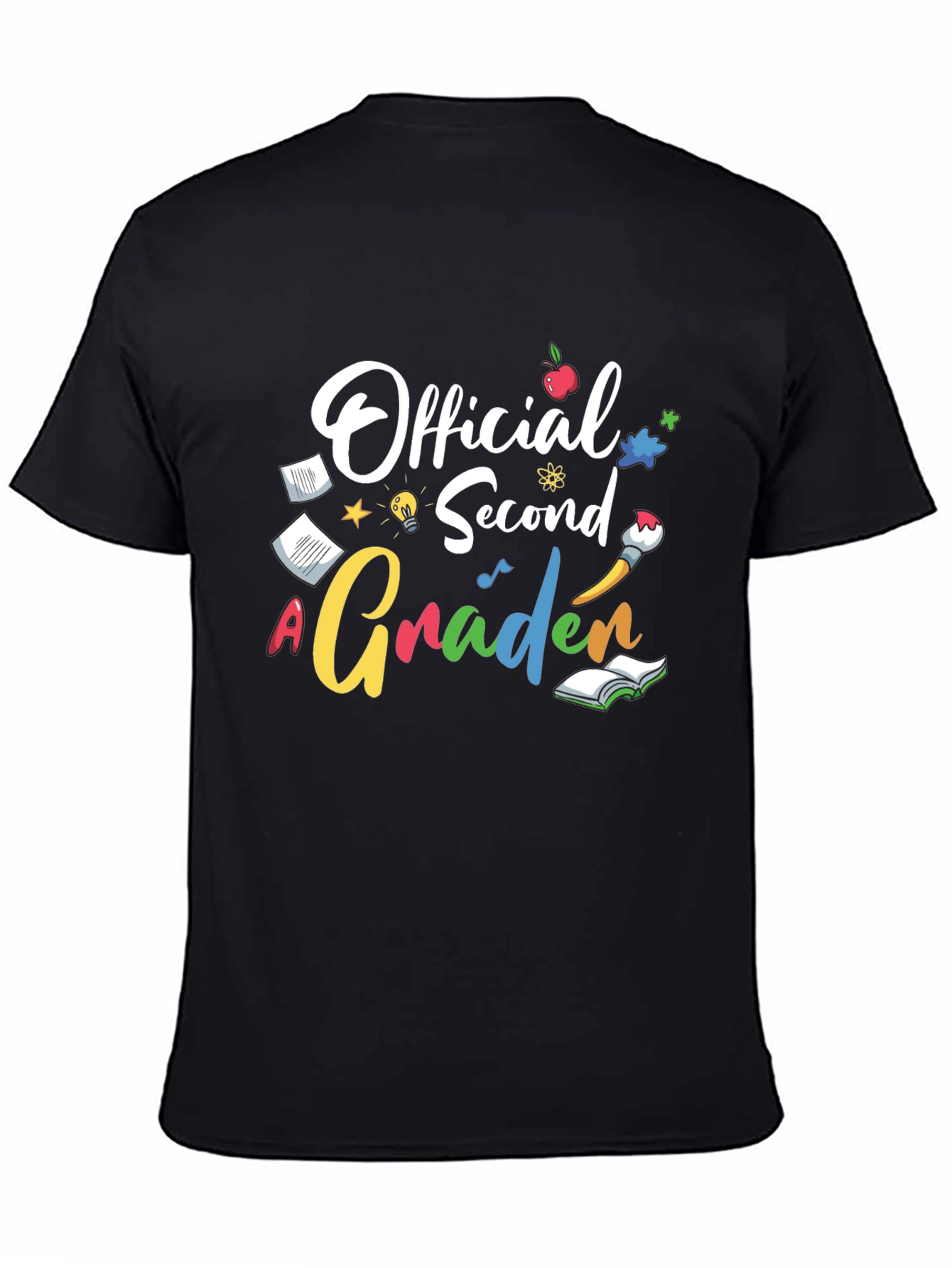 Official Second Grader T-Shirt - Back to School Apparel