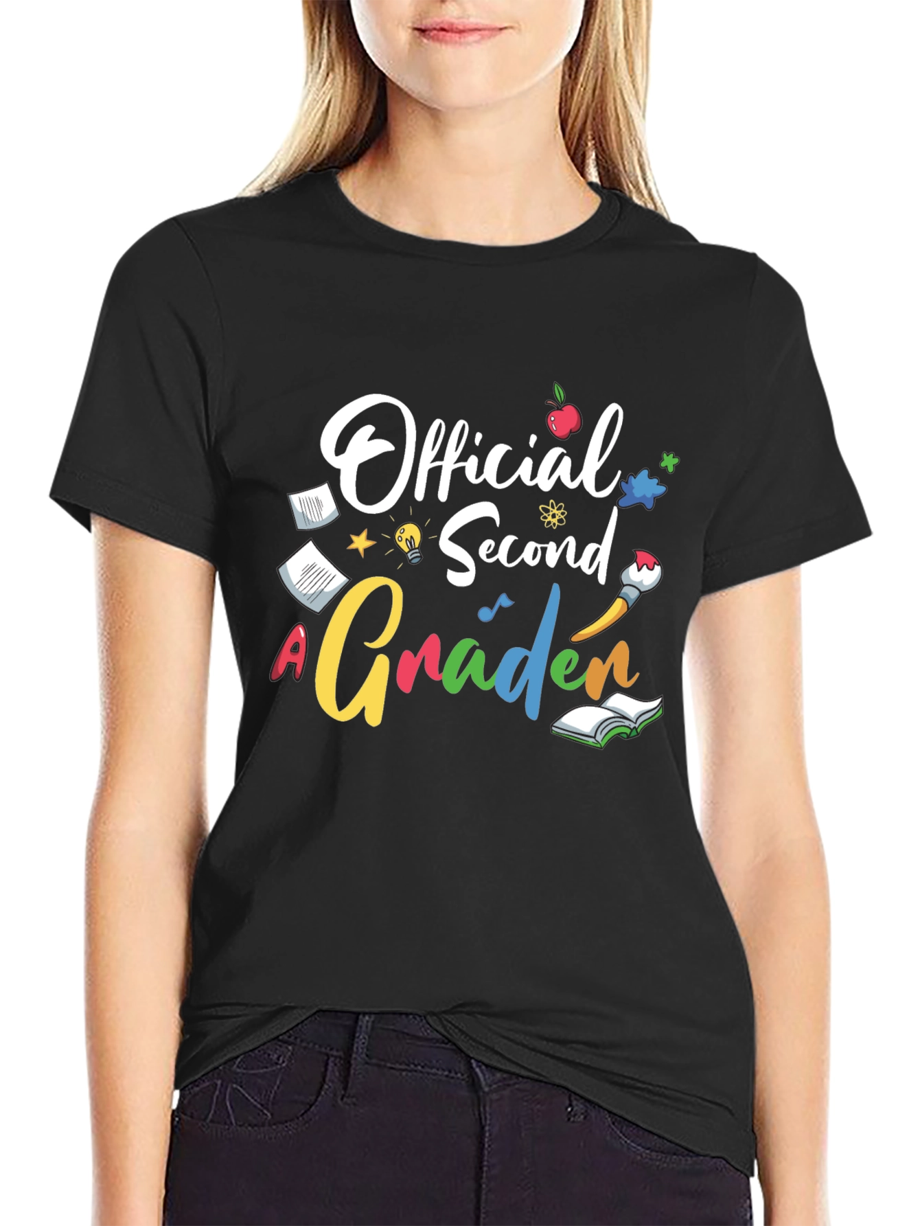 Official Second Grader T-Shirt - Back to School Apparel