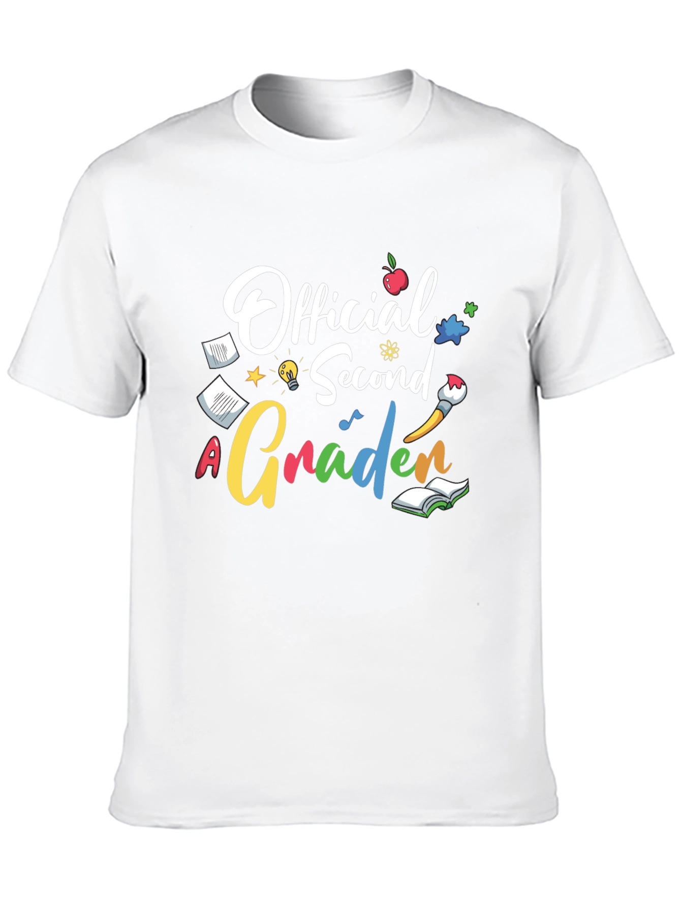 Official Second Grader T-Shirt - Back to School Apparel