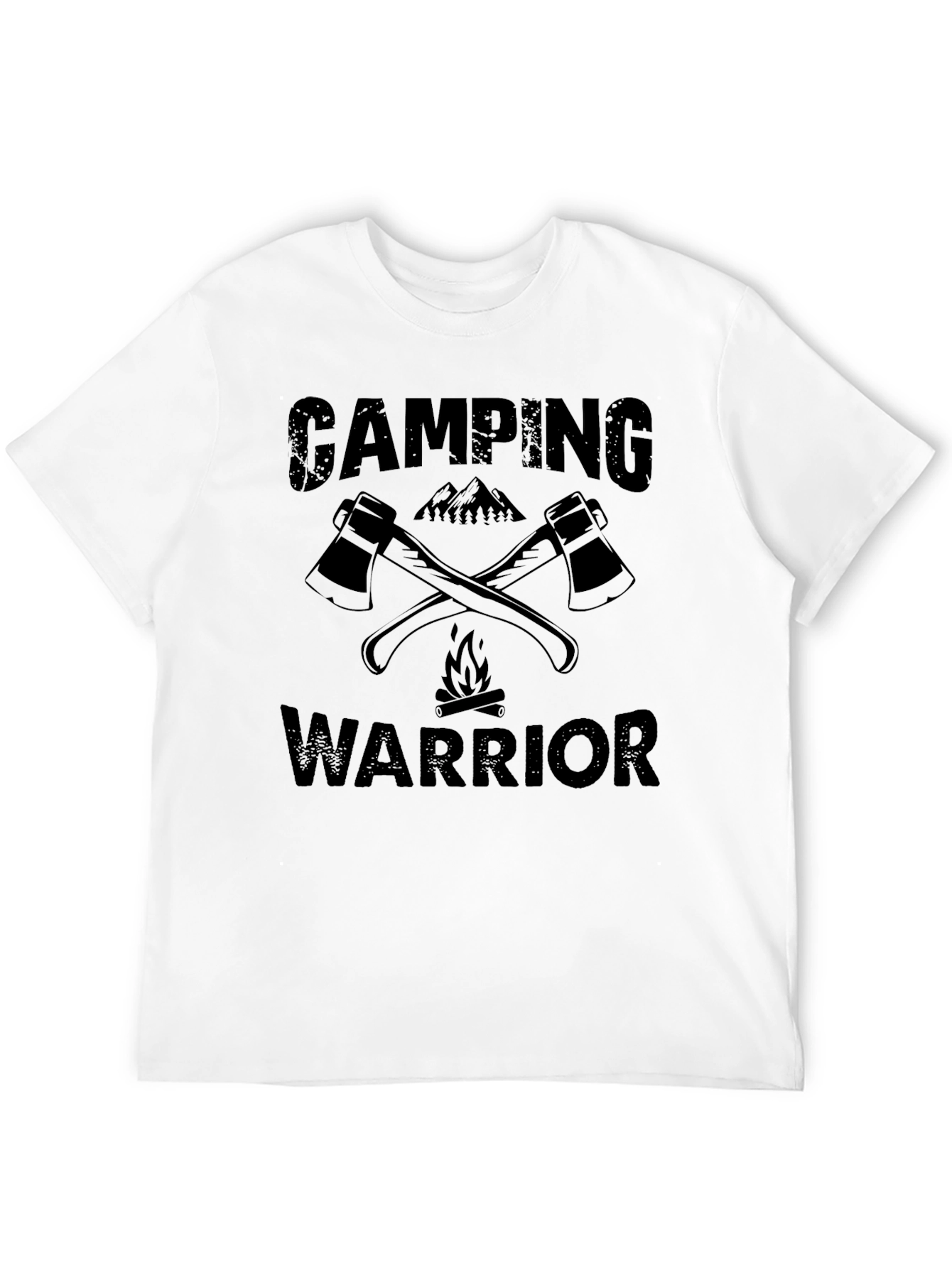 Camping Warrior Graphic Tee