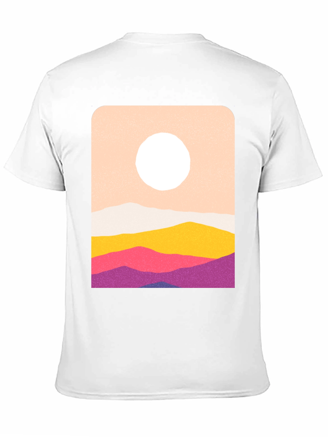 Abstract Mountain Range Graphic Tee