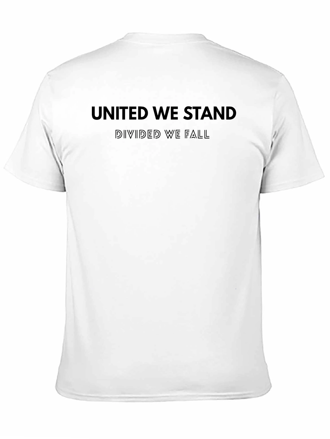 United We Stand Graphic Tee - Black