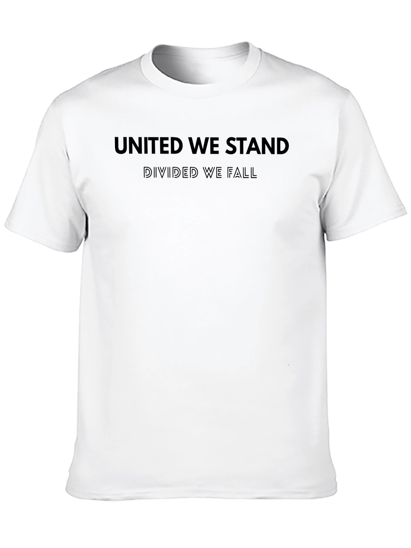 United We Stand Graphic Tee - Black
