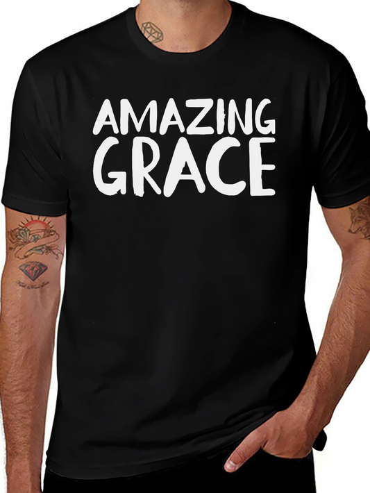 Amazing Grace Christian T-Shirt - Religious Apparel