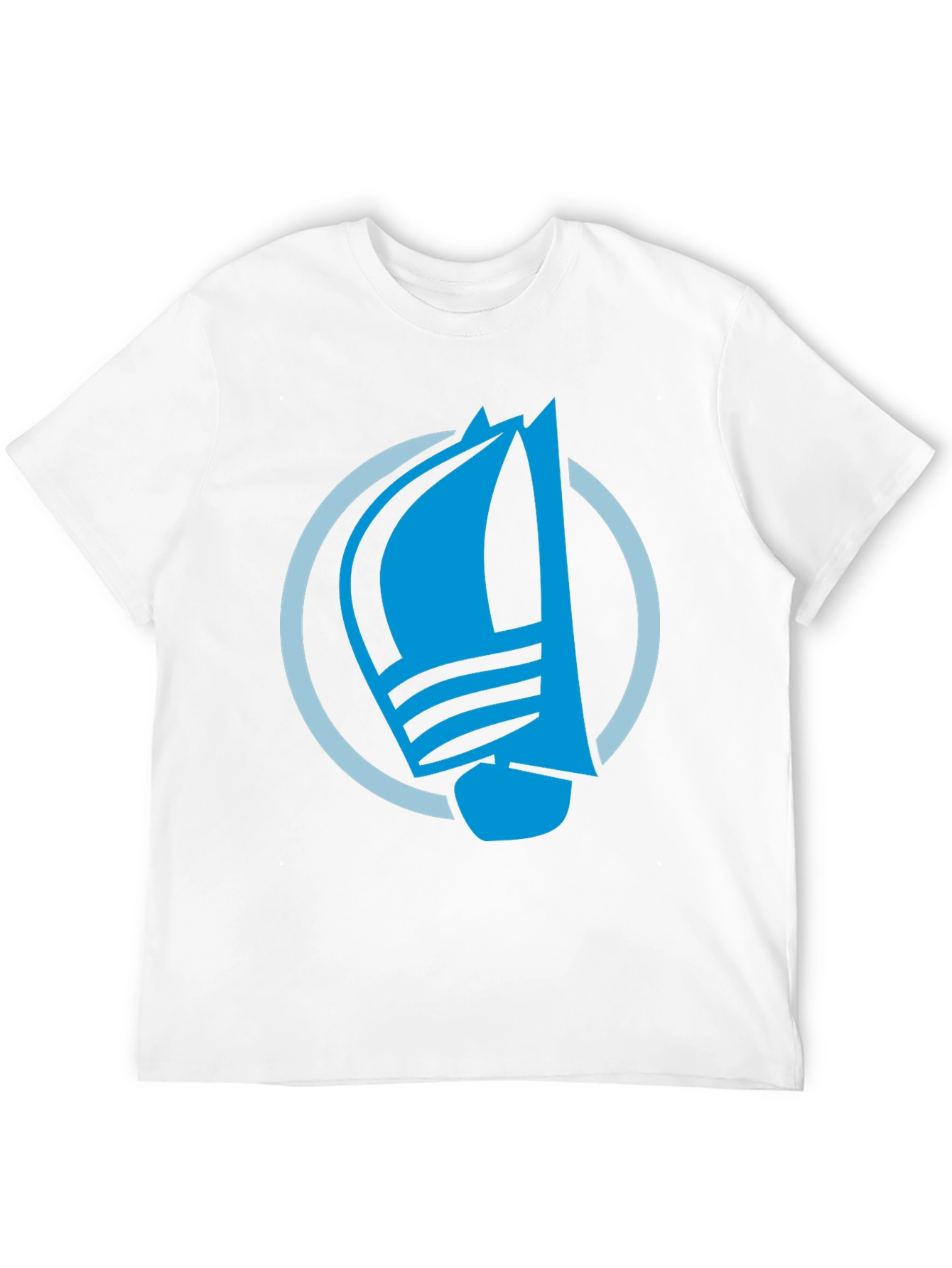 Sailing Boat Graphic T-Shirt - Stylish Nautical Design