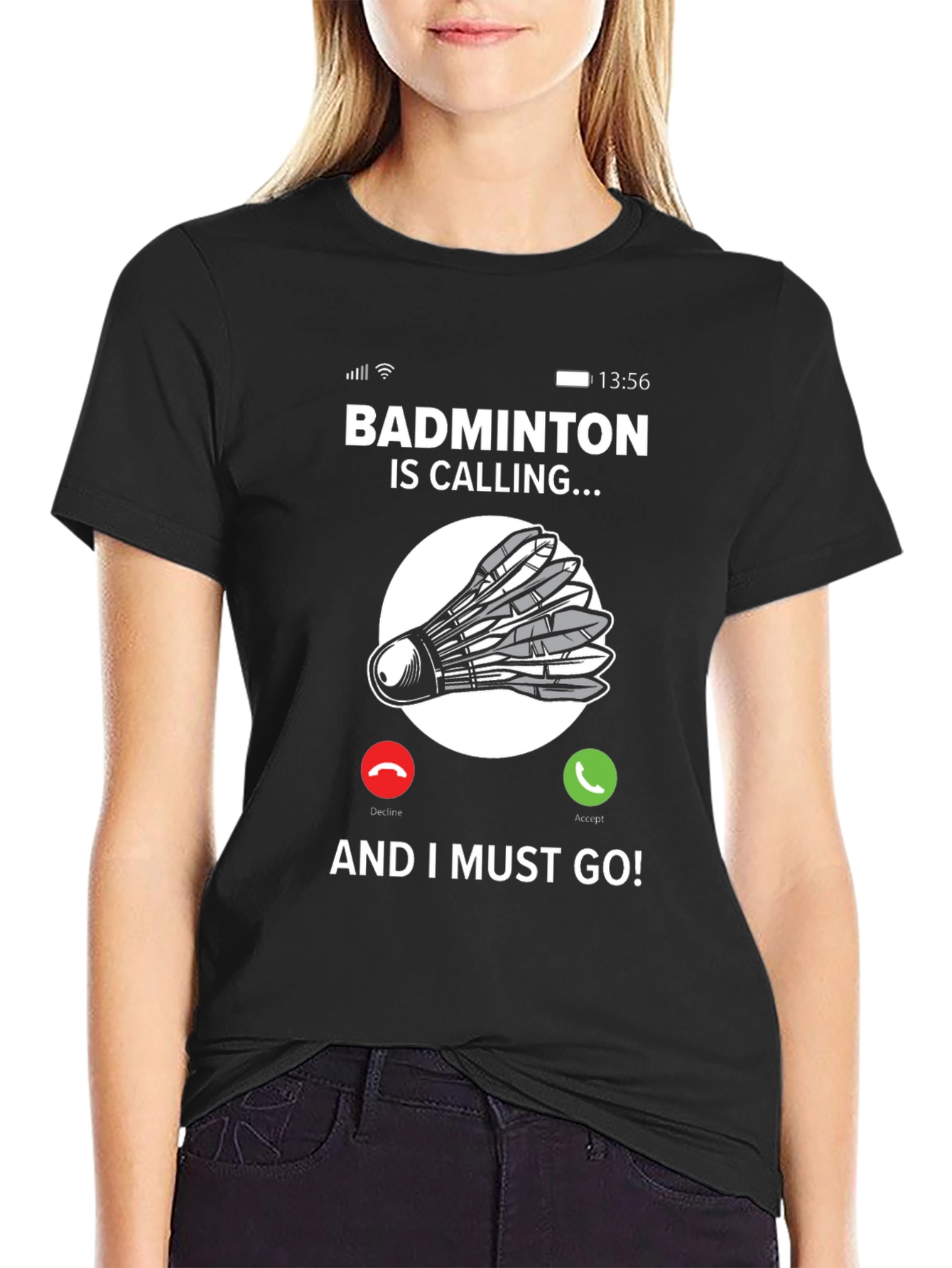 Badminton Calling T-Shirt - For Badminton Lovers