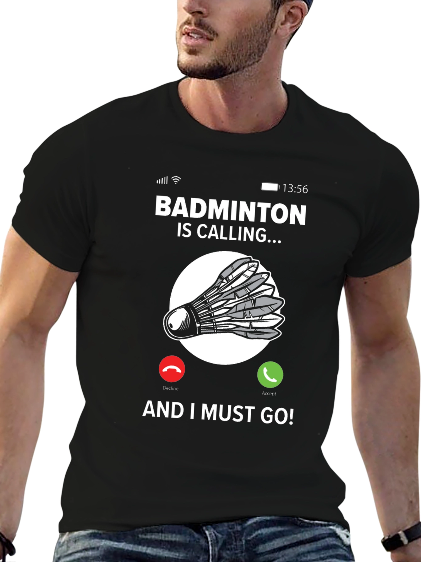 Badminton Calling T-Shirt - For Badminton Lovers
