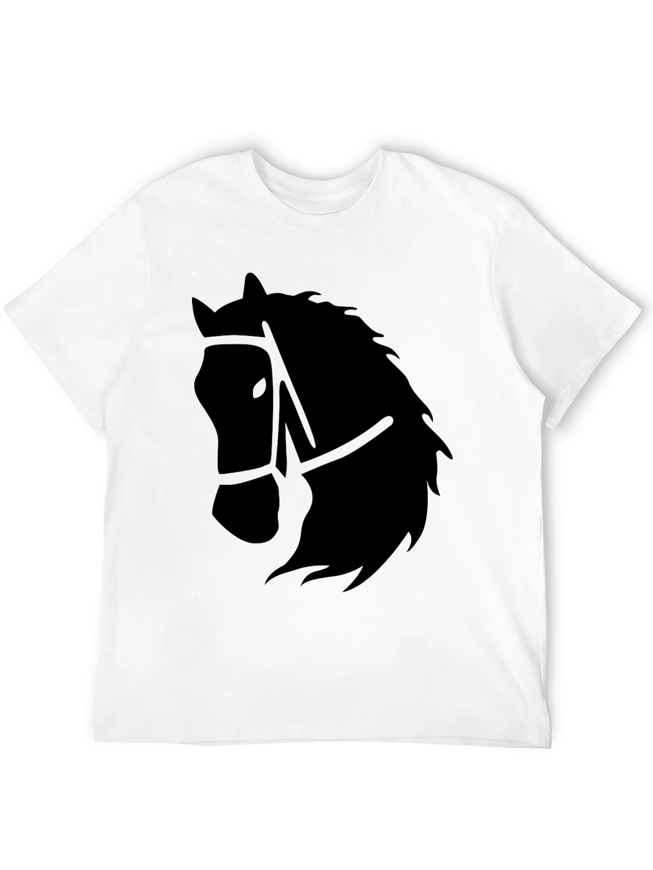 Horse Graphic Black T-Shirt