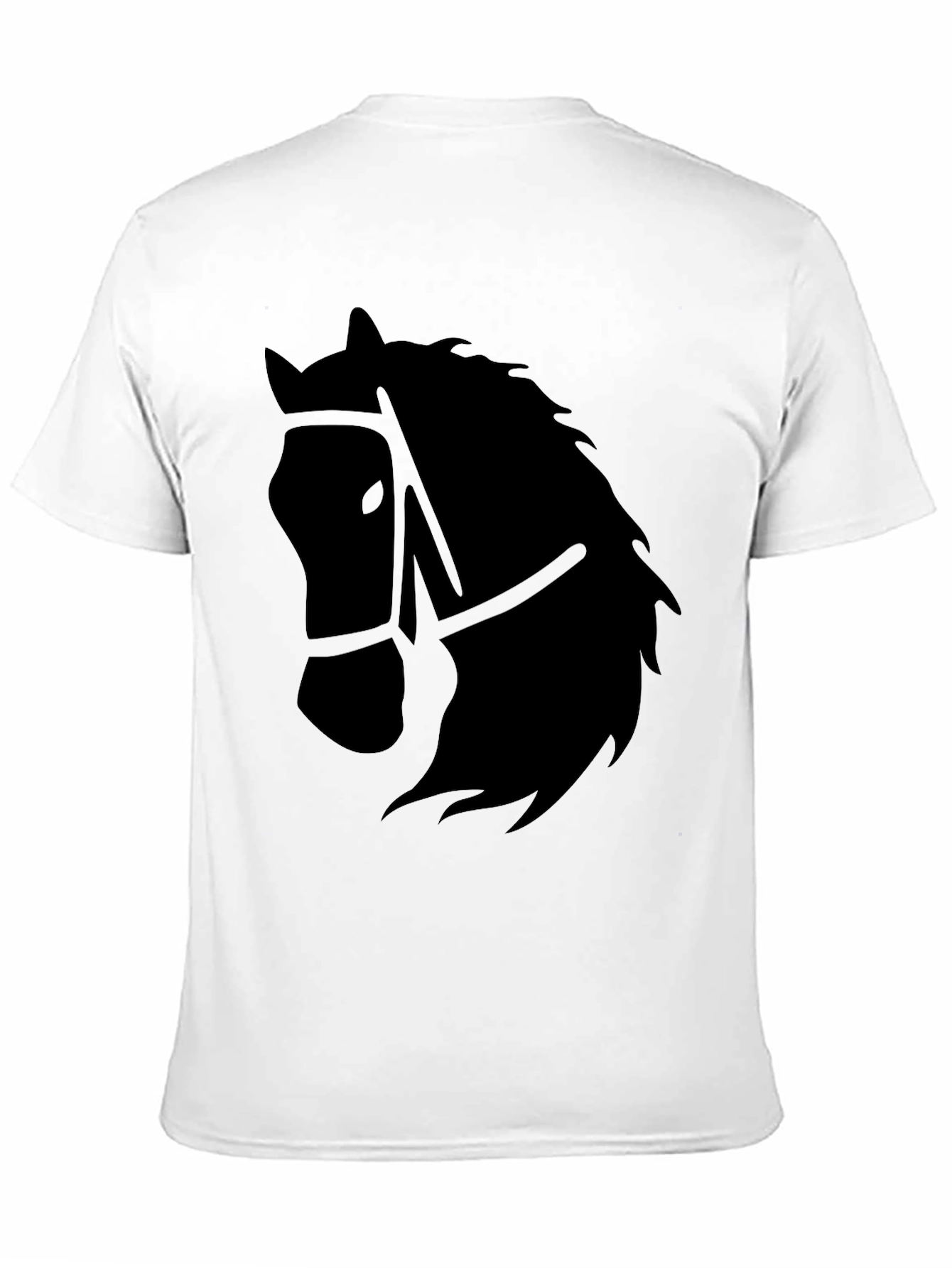 Horse Graphic Black T-Shirt