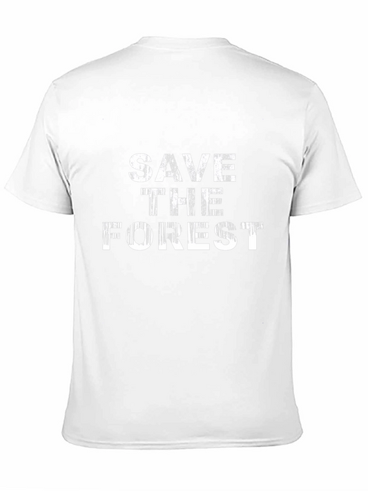 Save the Forest Graphic T-Shirt - Eco Friendly