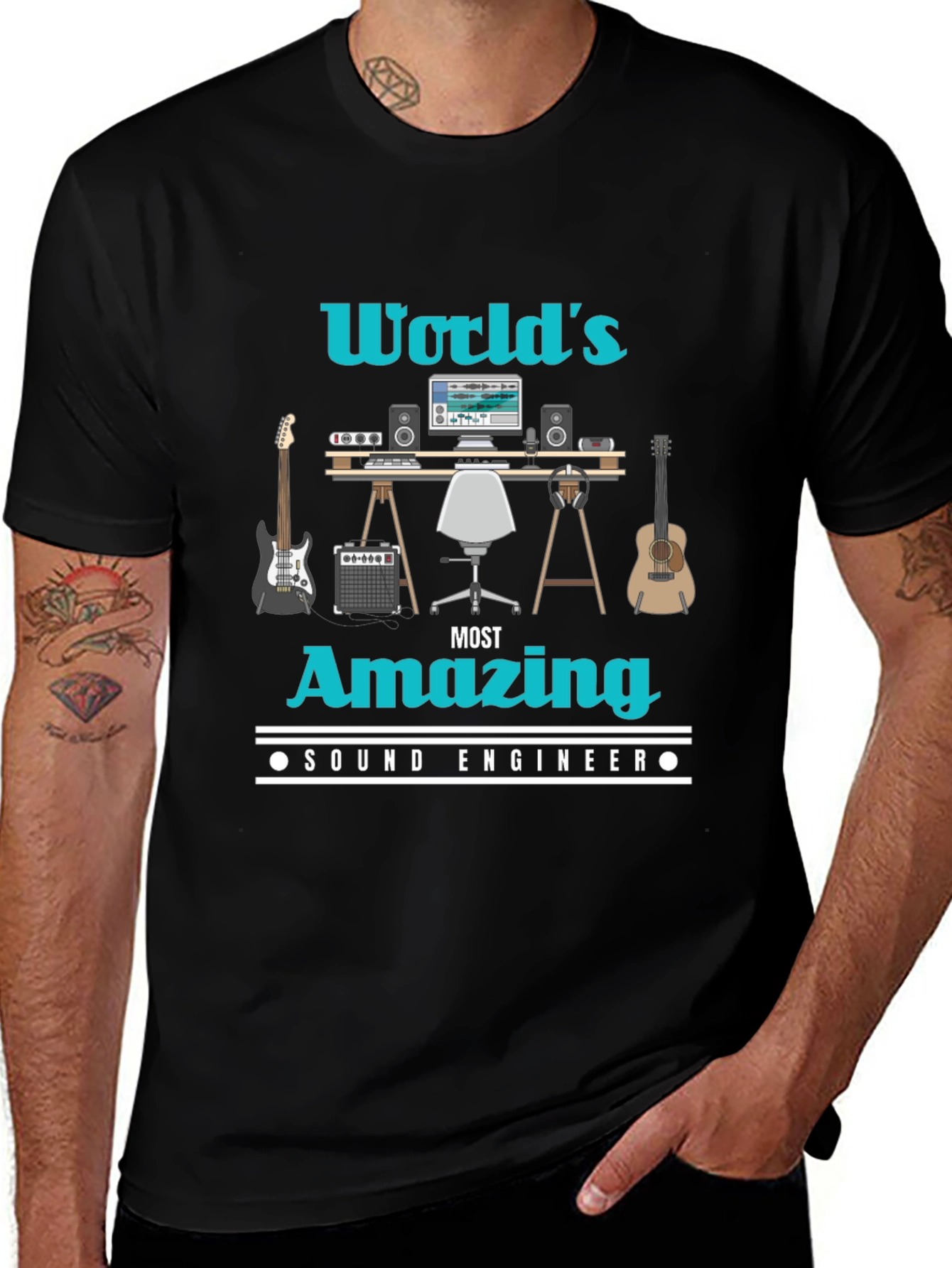 Worlds Most Amazing Sound Engineer T-Shirt