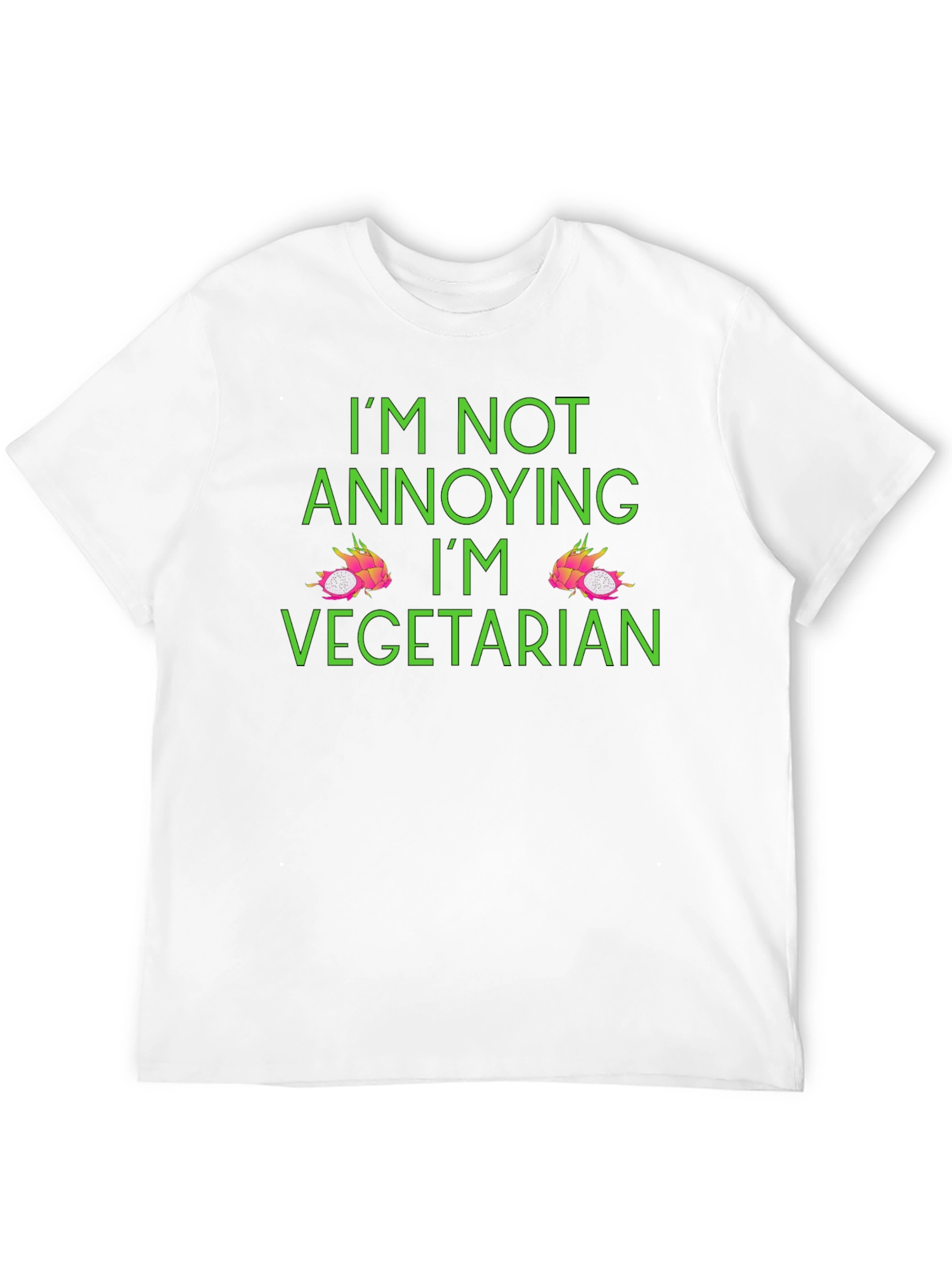 Vegetarian Dragon Fruit Graphic T-Shirt