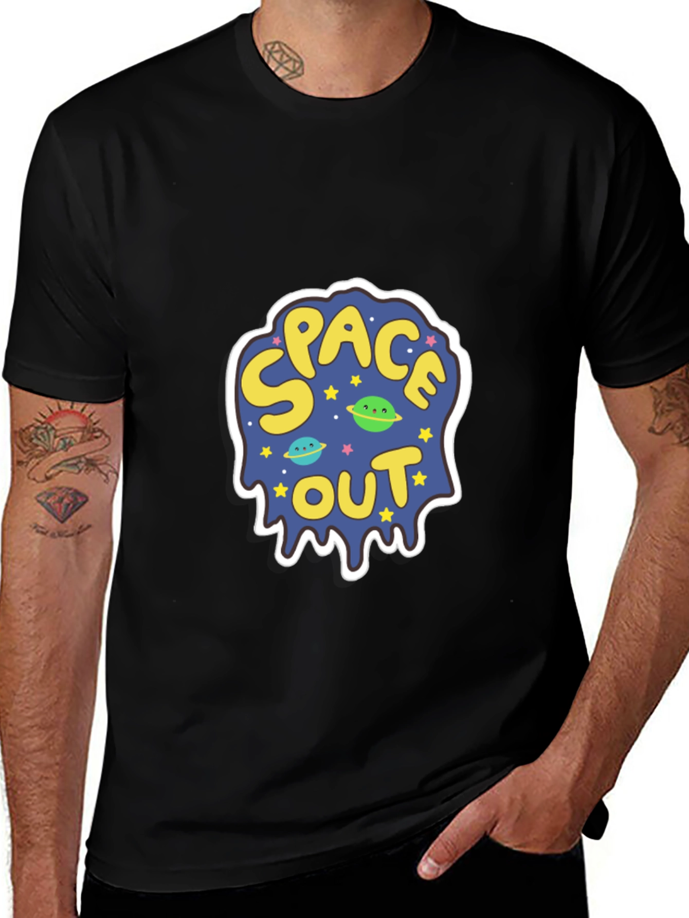 Space Out Graphic T-Shirt
