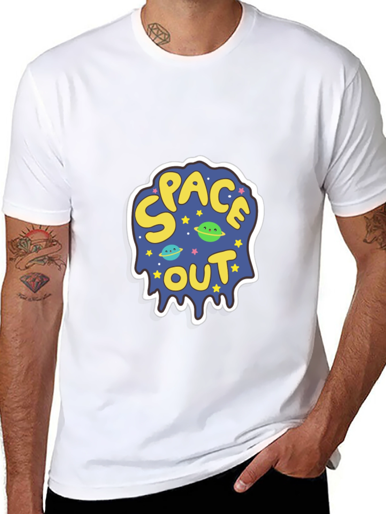 Space Out Graphic T-Shirt