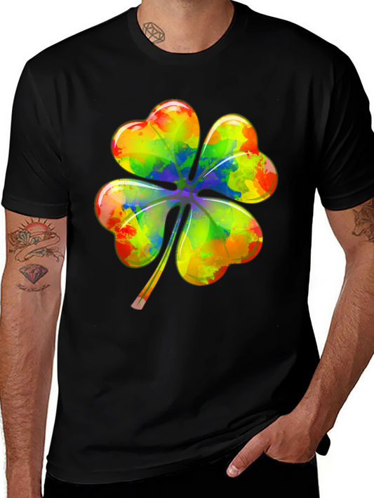 Rainbow Shamrock T-Shirt - Lucky St. Patricks Day Tee