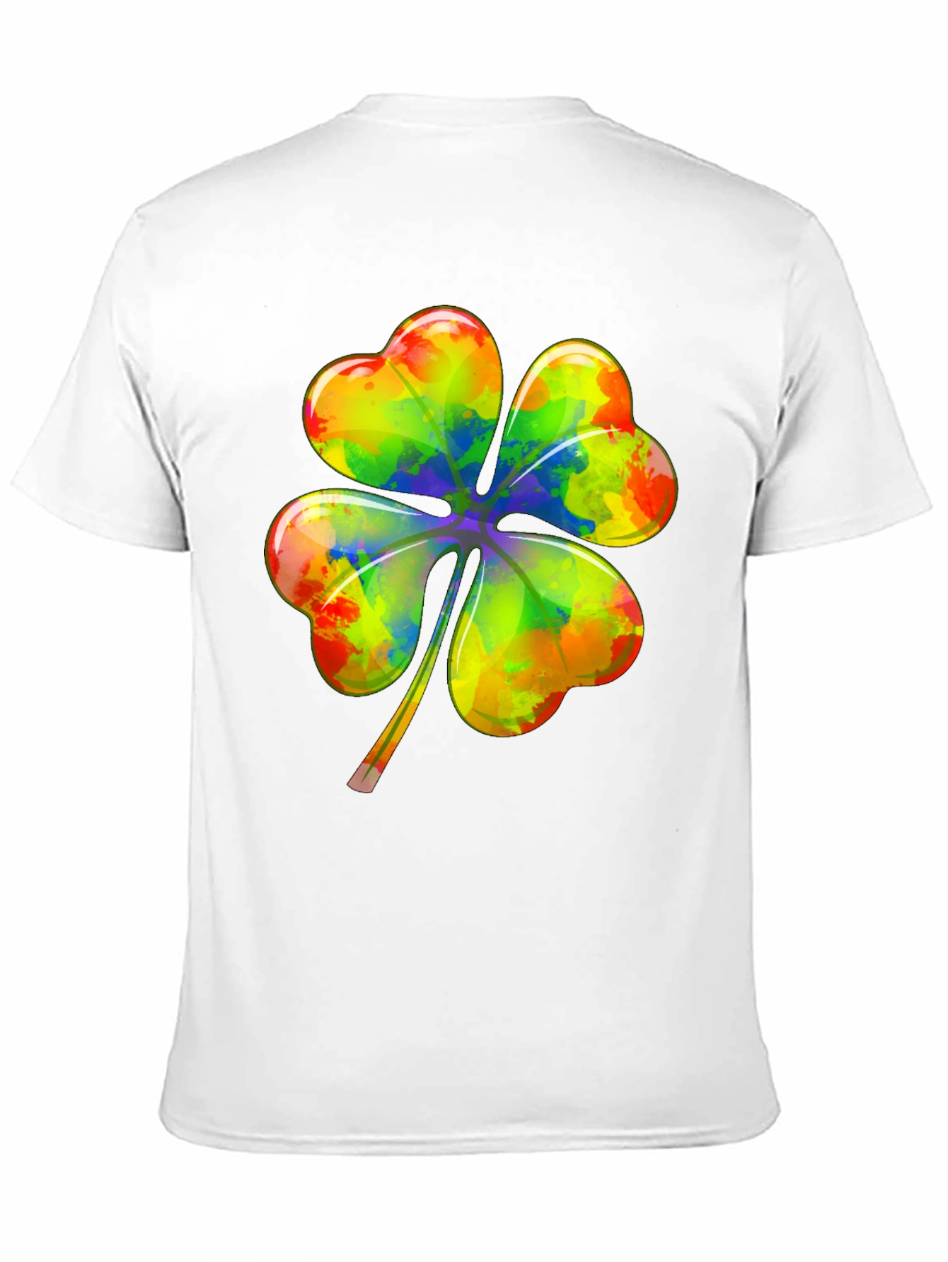Rainbow Shamrock T-Shirt - Lucky St. Patricks Day Tee