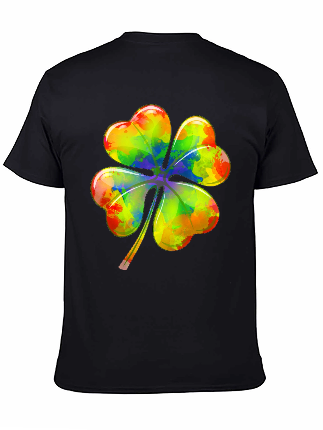 Rainbow Shamrock T-Shirt - Lucky St. Patricks Day Tee