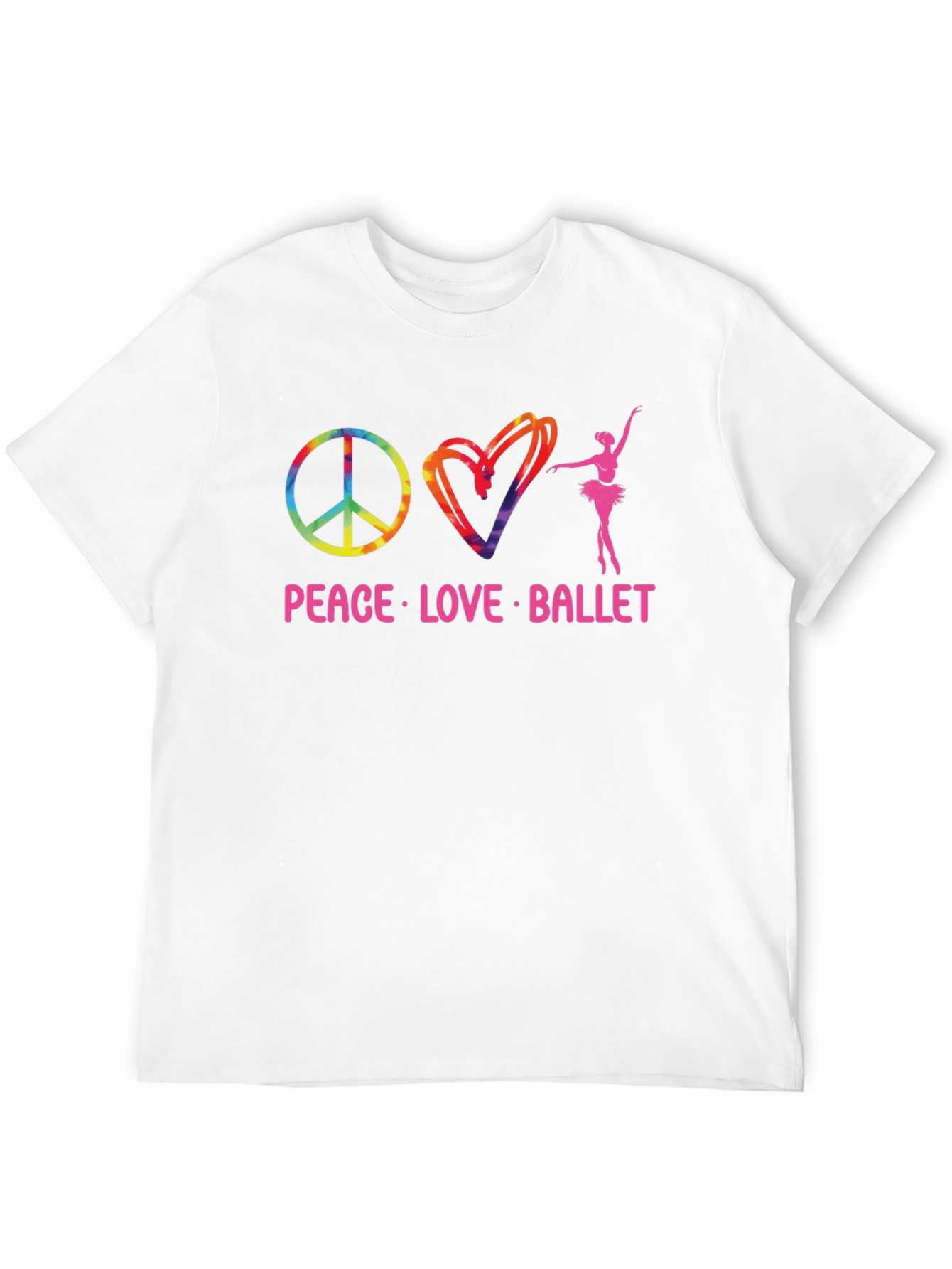 Peace Love Ballet Graphic Tee