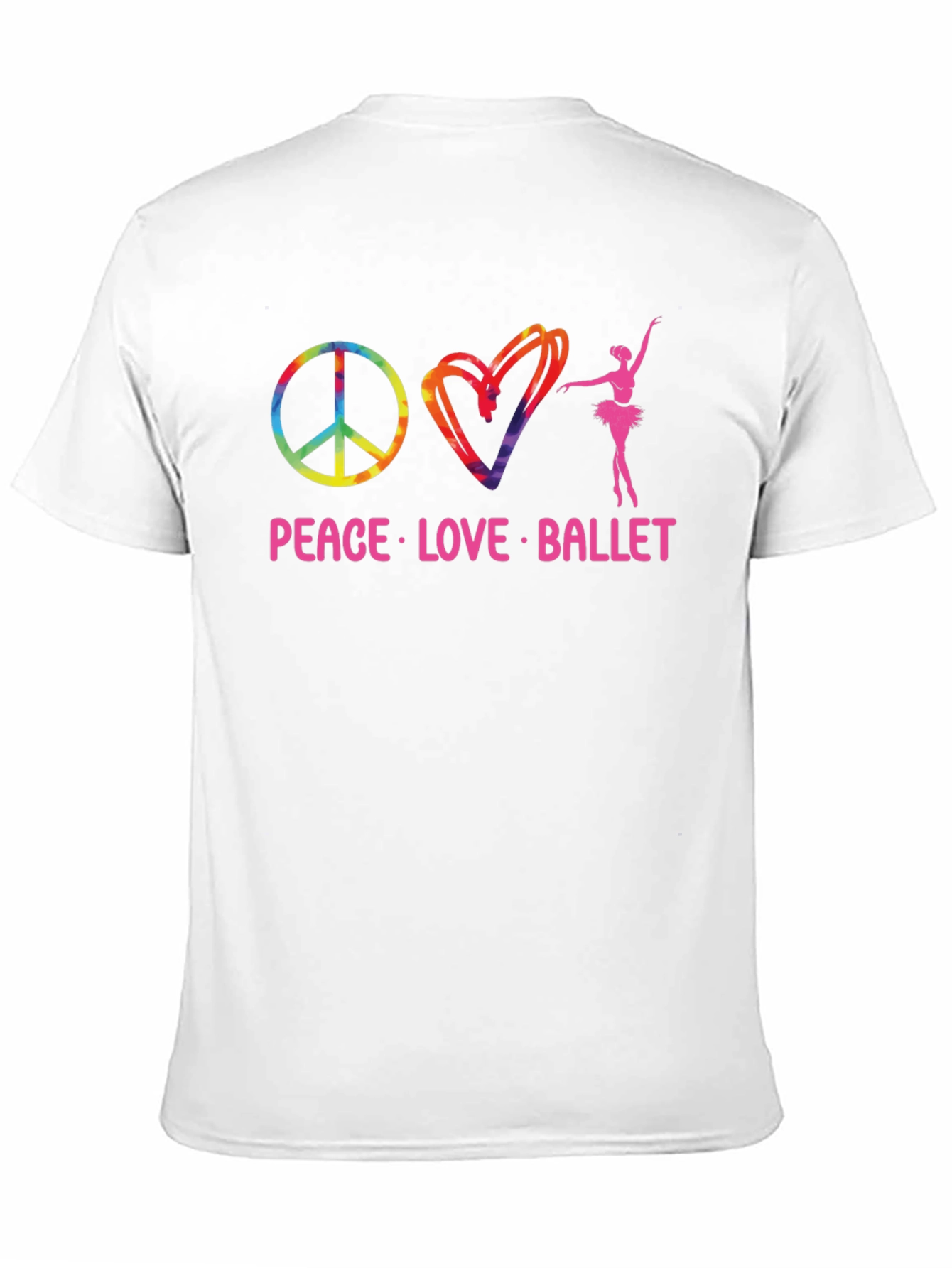 Peace Love Ballet Graphic Tee