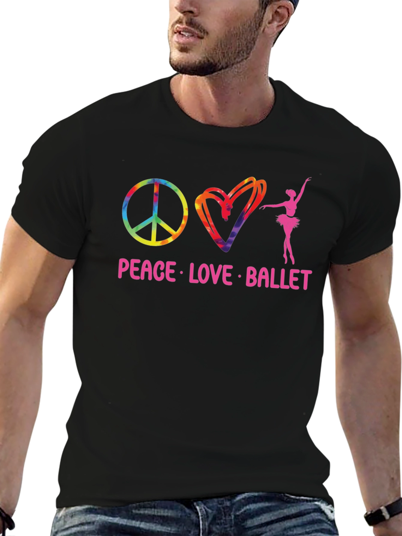 Peace Love Ballet Graphic Tee