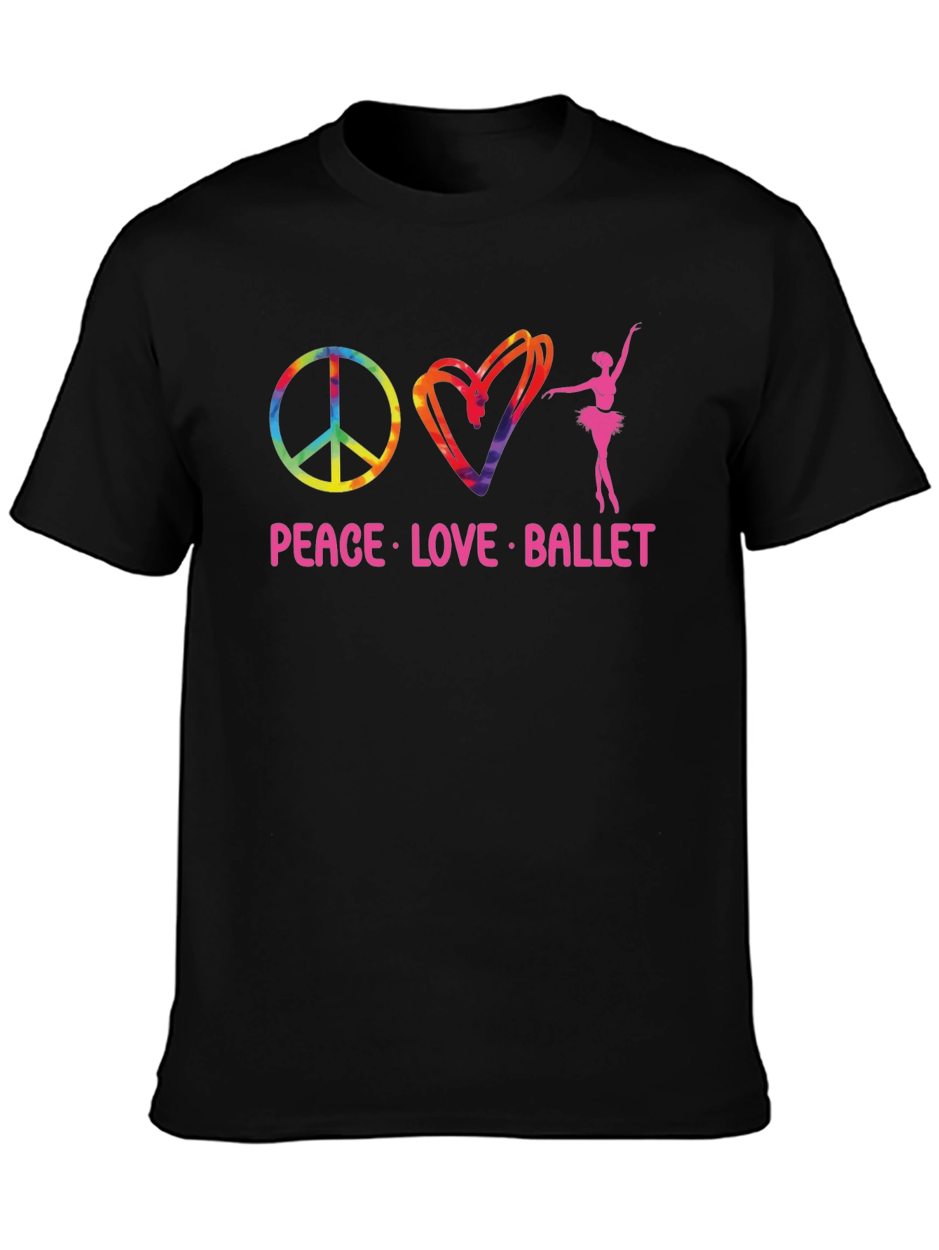 Peace Love Ballet Graphic Tee