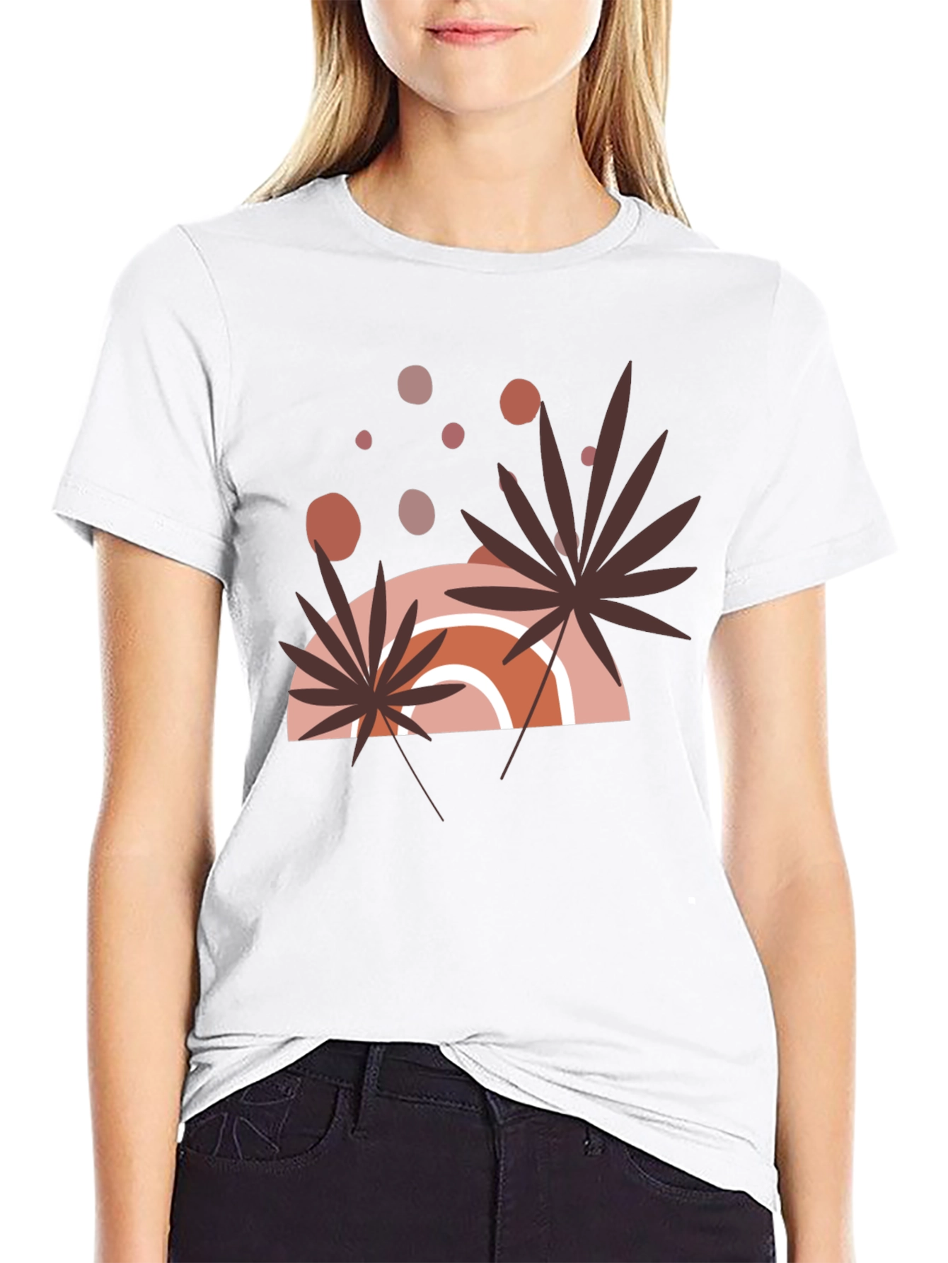 Abstract Bohemian T-Shirt - Modern Art Tee