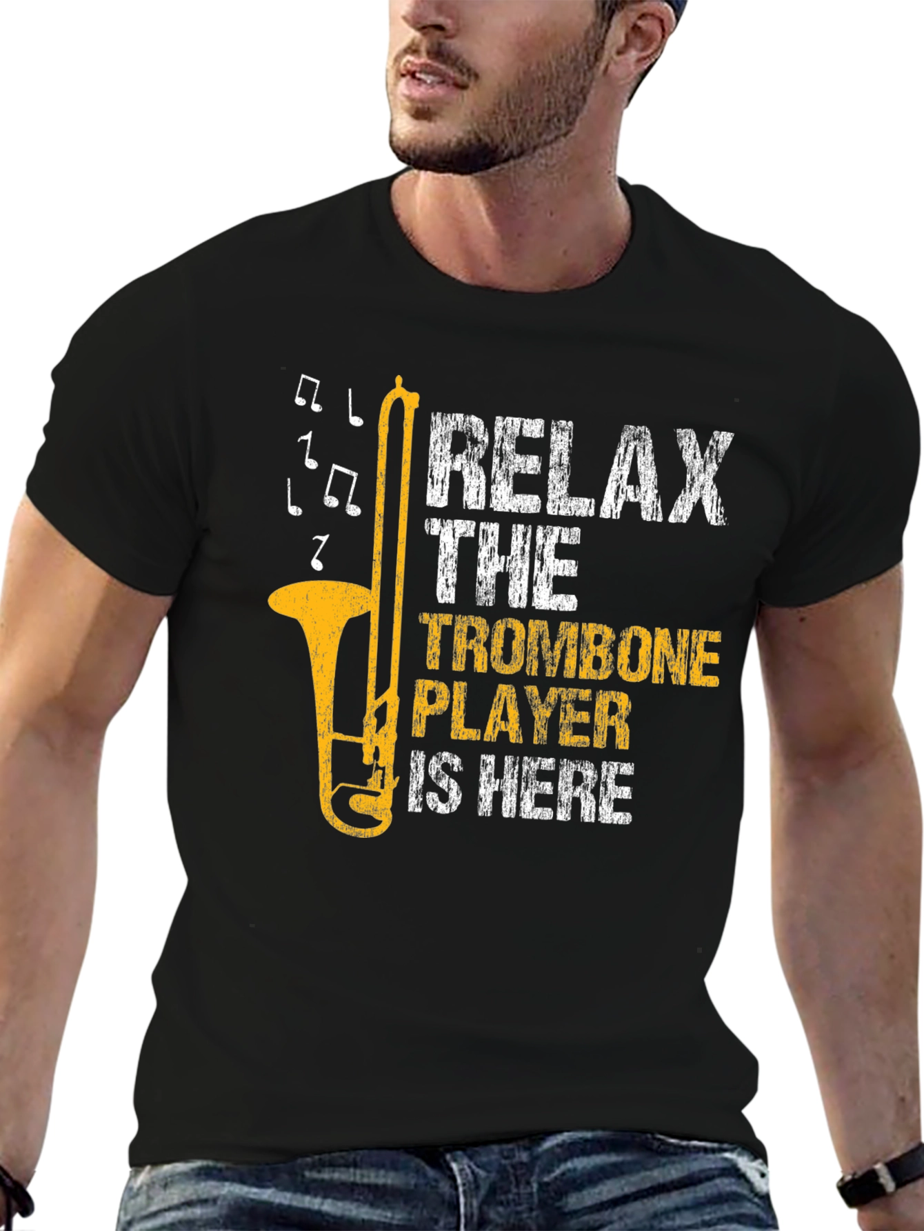 Relax Trombone Player T-Shirt