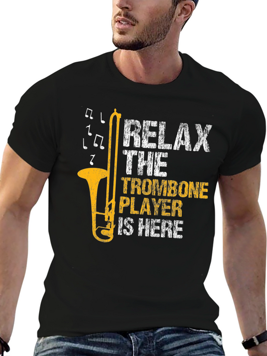 Relax Trombone Player T-Shirt