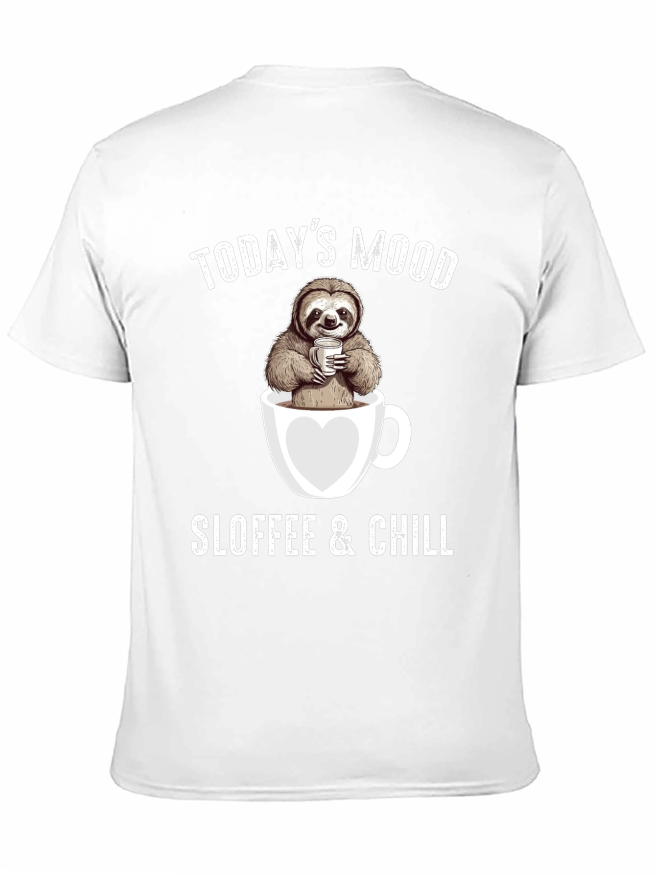Sloffee & Chill Sloth Coffee Lover T-Shirt
