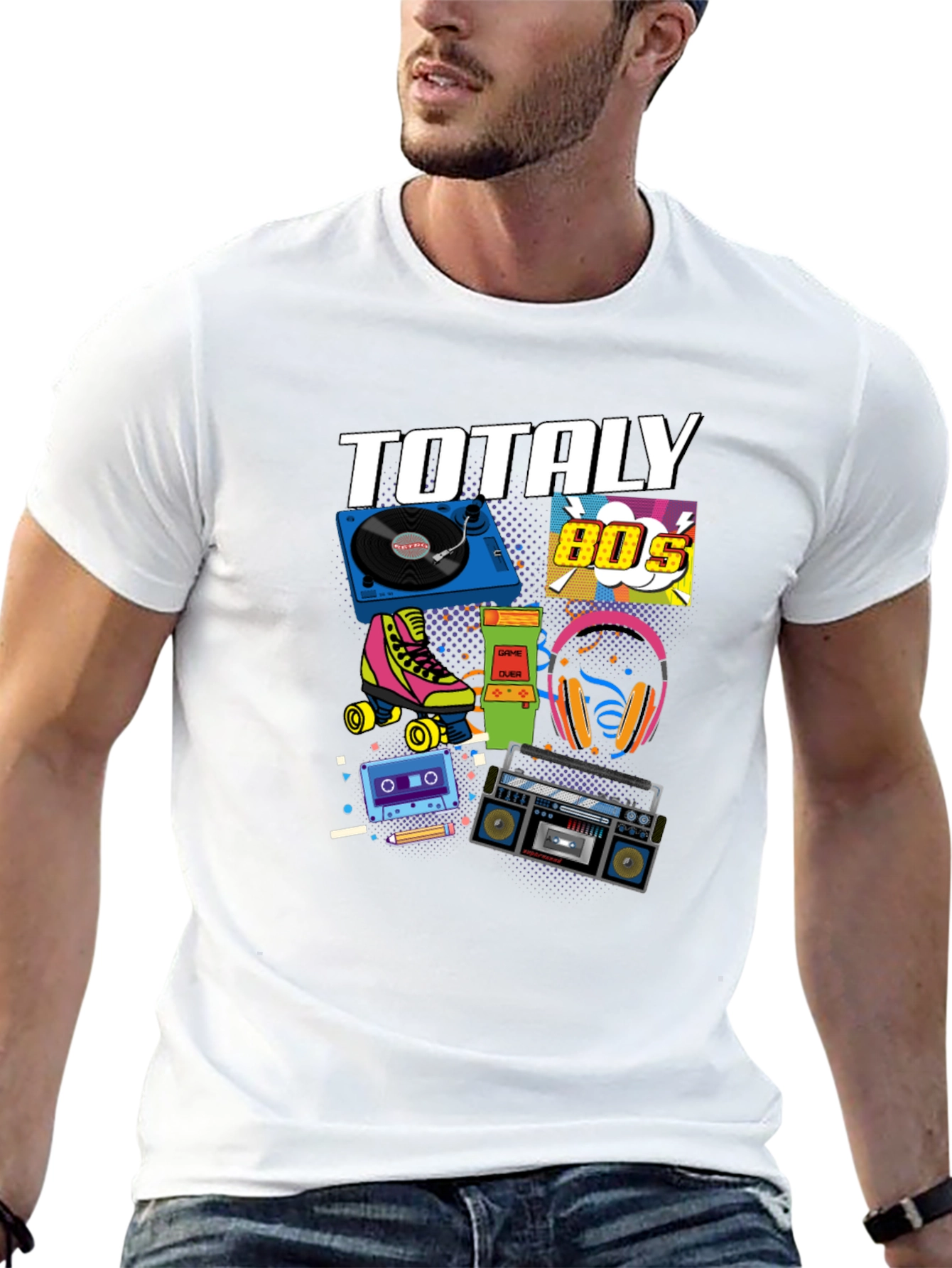 Totally 80s T-Shirt Retro Graphic Tee