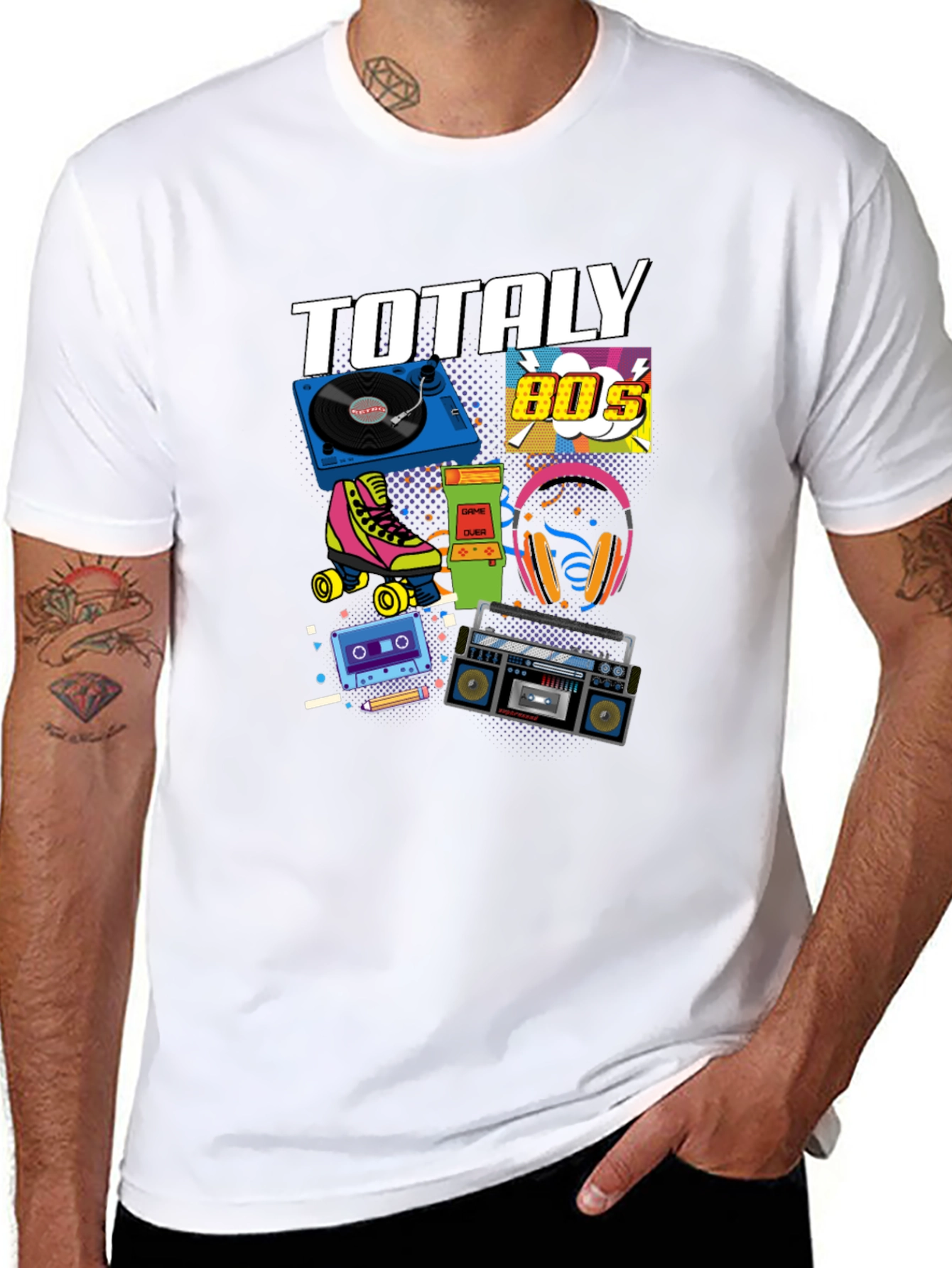 Totally 80s T-Shirt Retro Graphic Tee