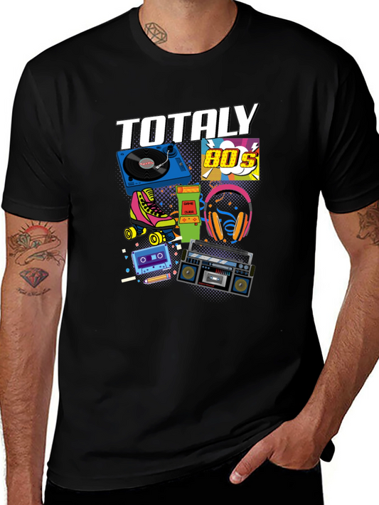 Totally 80s T-Shirt Retro Graphic Tee