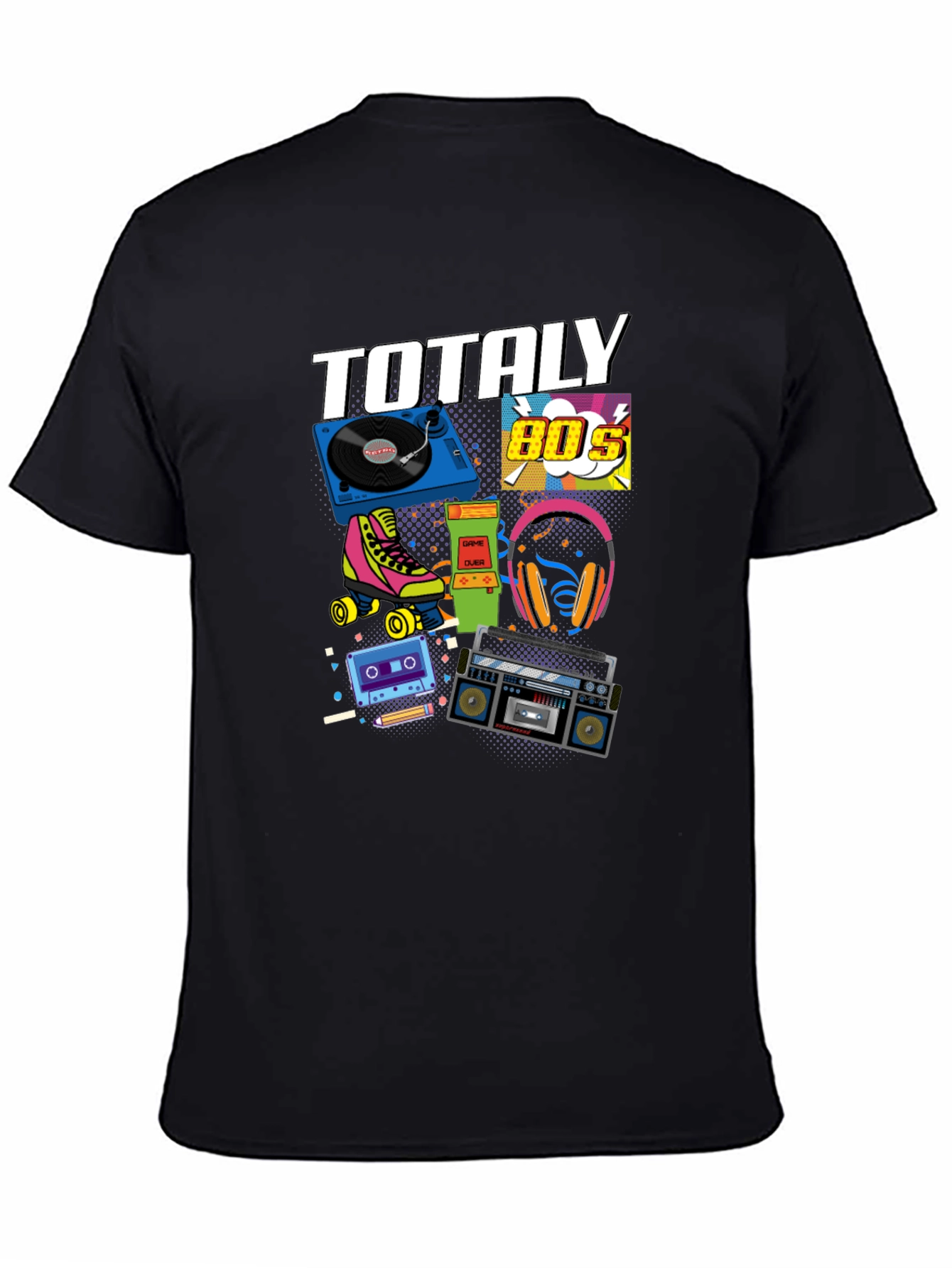 Totally 80s T-Shirt Retro Graphic Tee