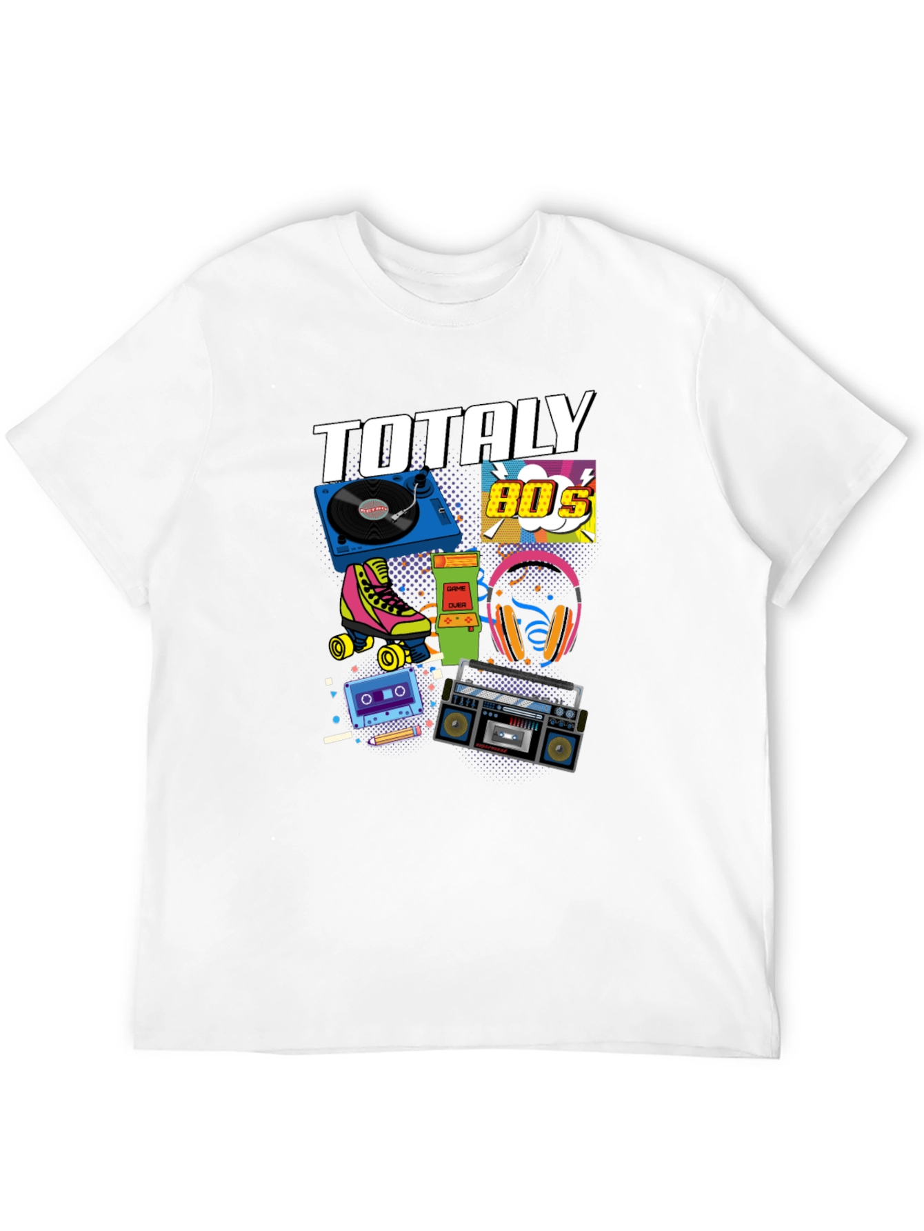 Totally 80s T-Shirt Retro Graphic Tee