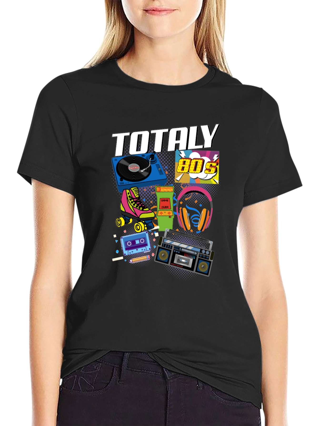 Totally 80s T-Shirt Retro Graphic Tee