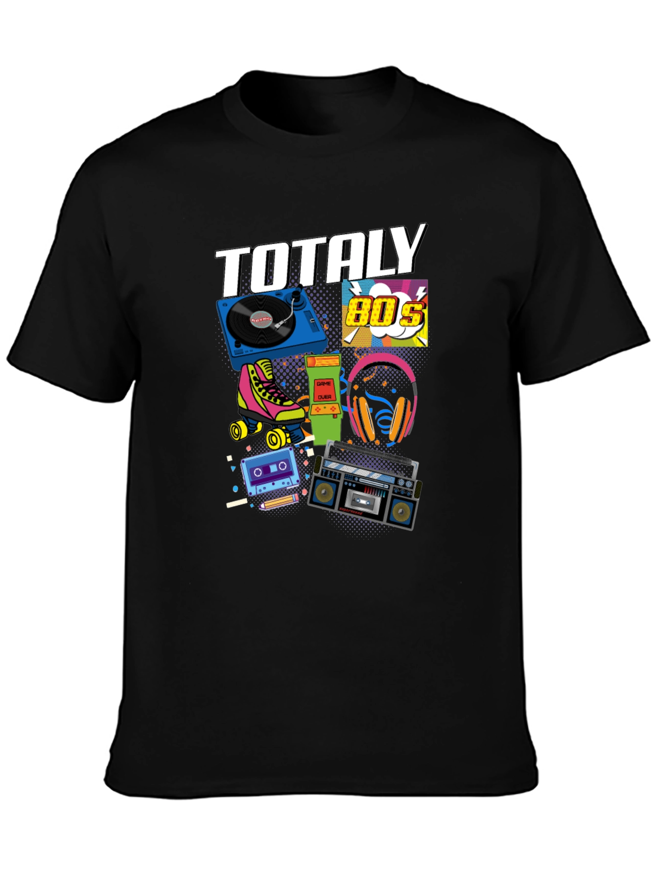Totally 80s T-Shirt Retro Graphic Tee