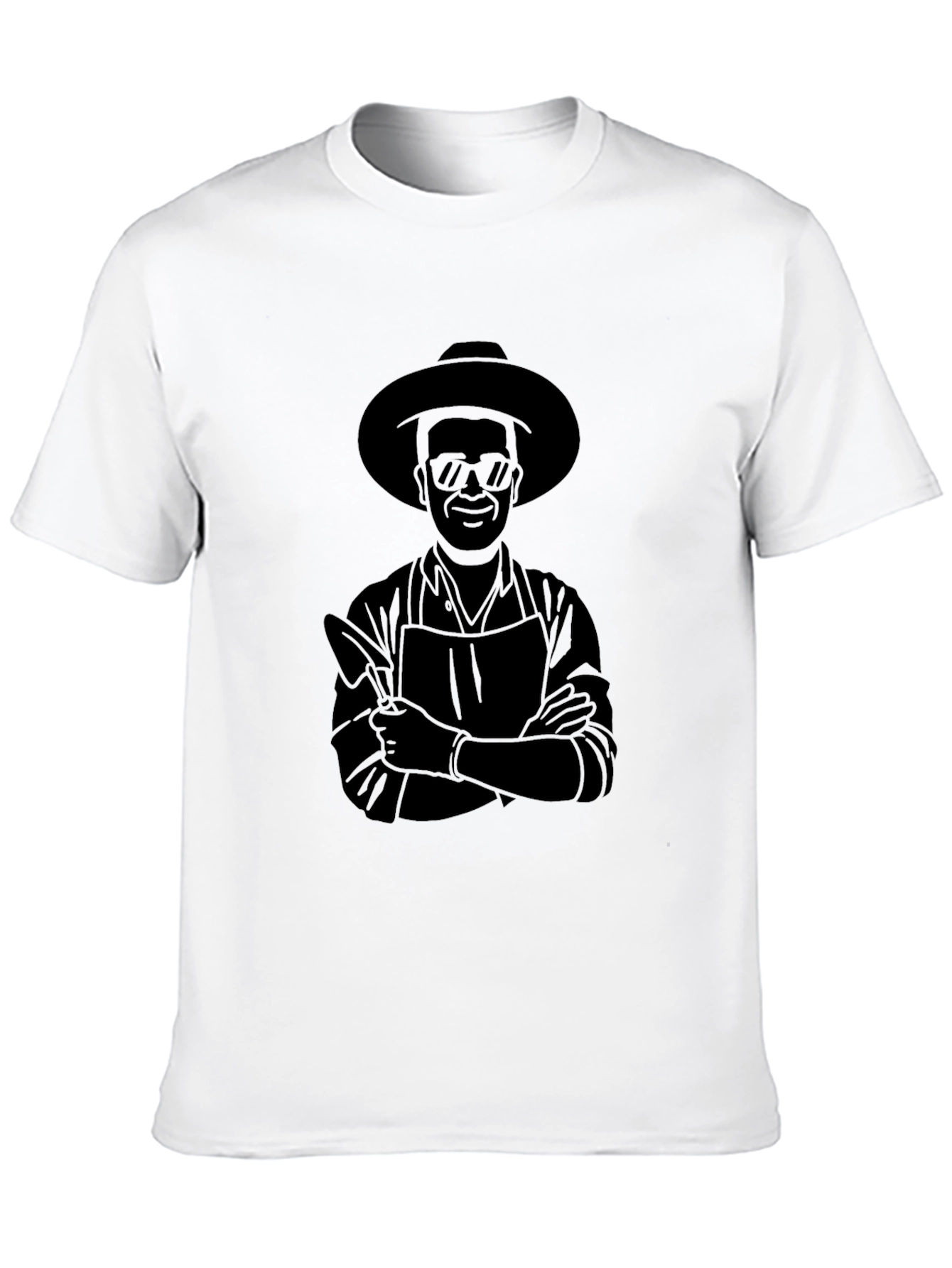 Chef Graphic Black T-Shirt
