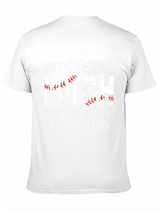Lifes A Pitch Baseball T-Shirt