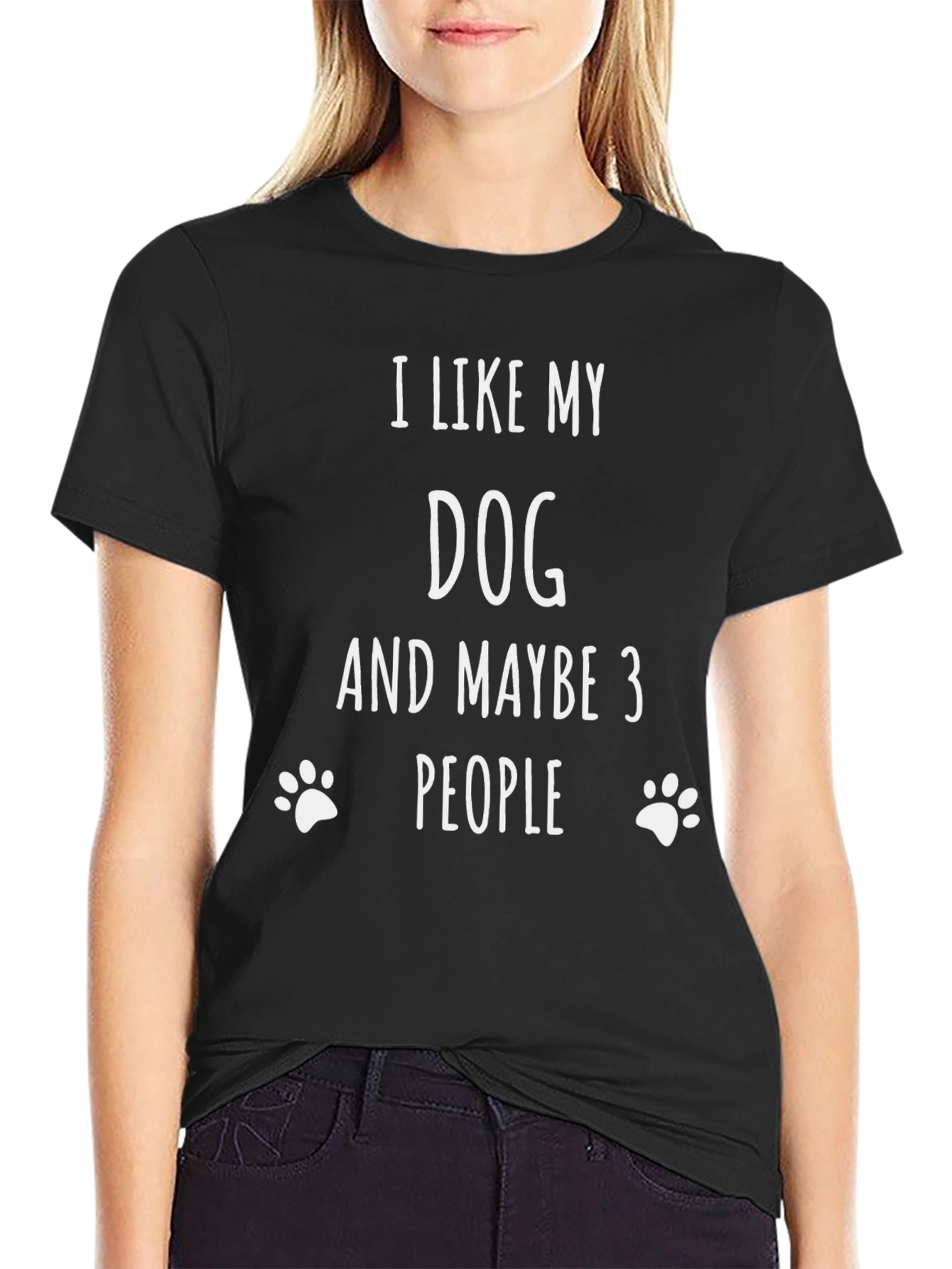 I Like My Dog T-Shirt Funny Pet Lover Tee