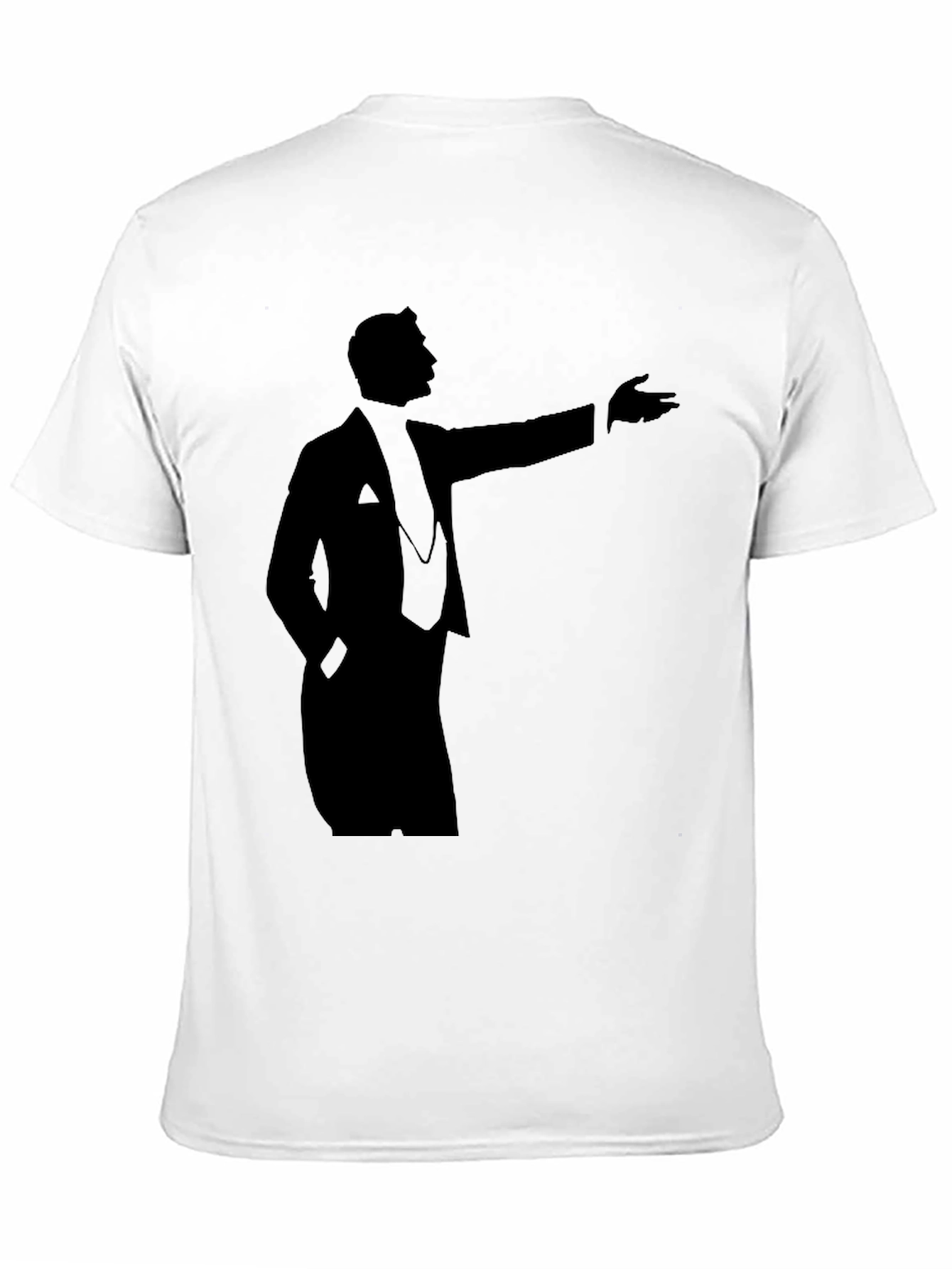 Elegant Silhouette Graphic T-Shirt - Classic Design