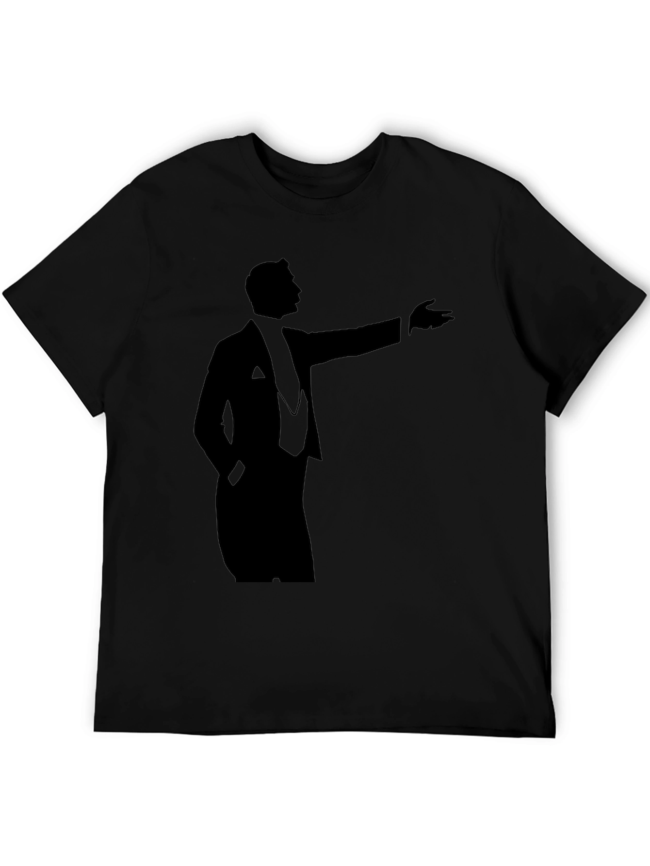 Elegant Silhouette Graphic T-Shirt - Classic Design