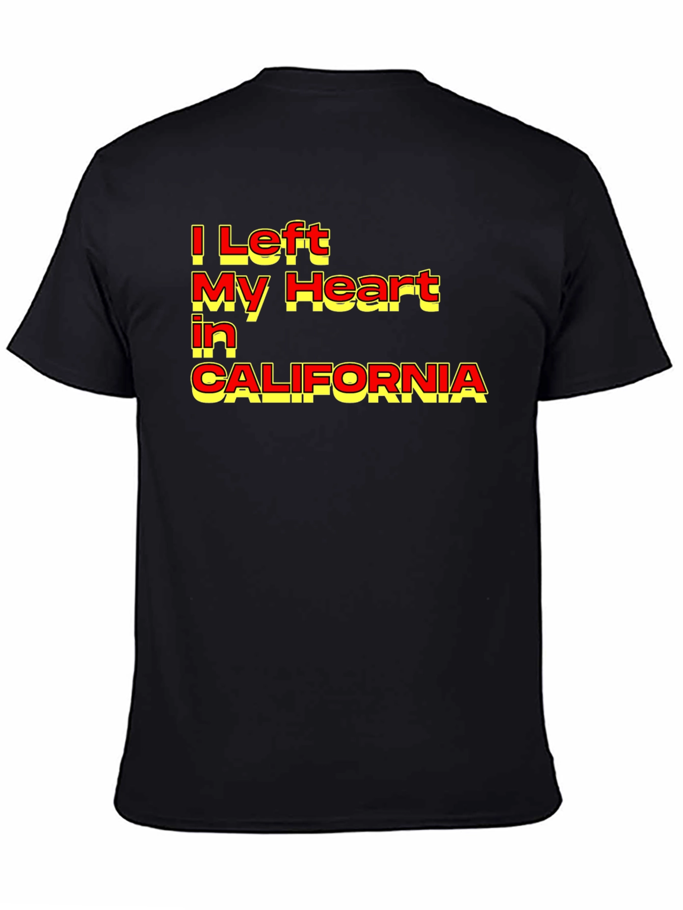 I Left My Heart in California Graphic T-Shirt